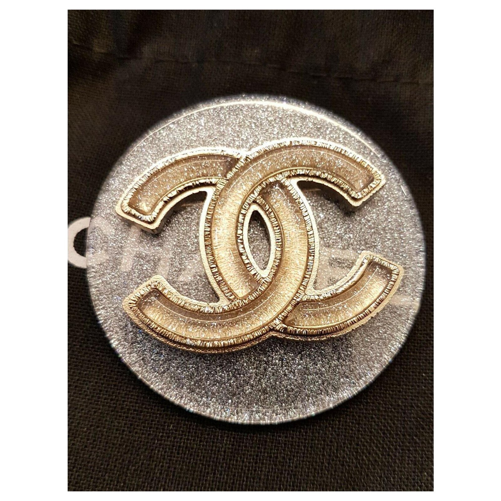Chanel Lion Brooch Gold Plated Gold  Allu USA