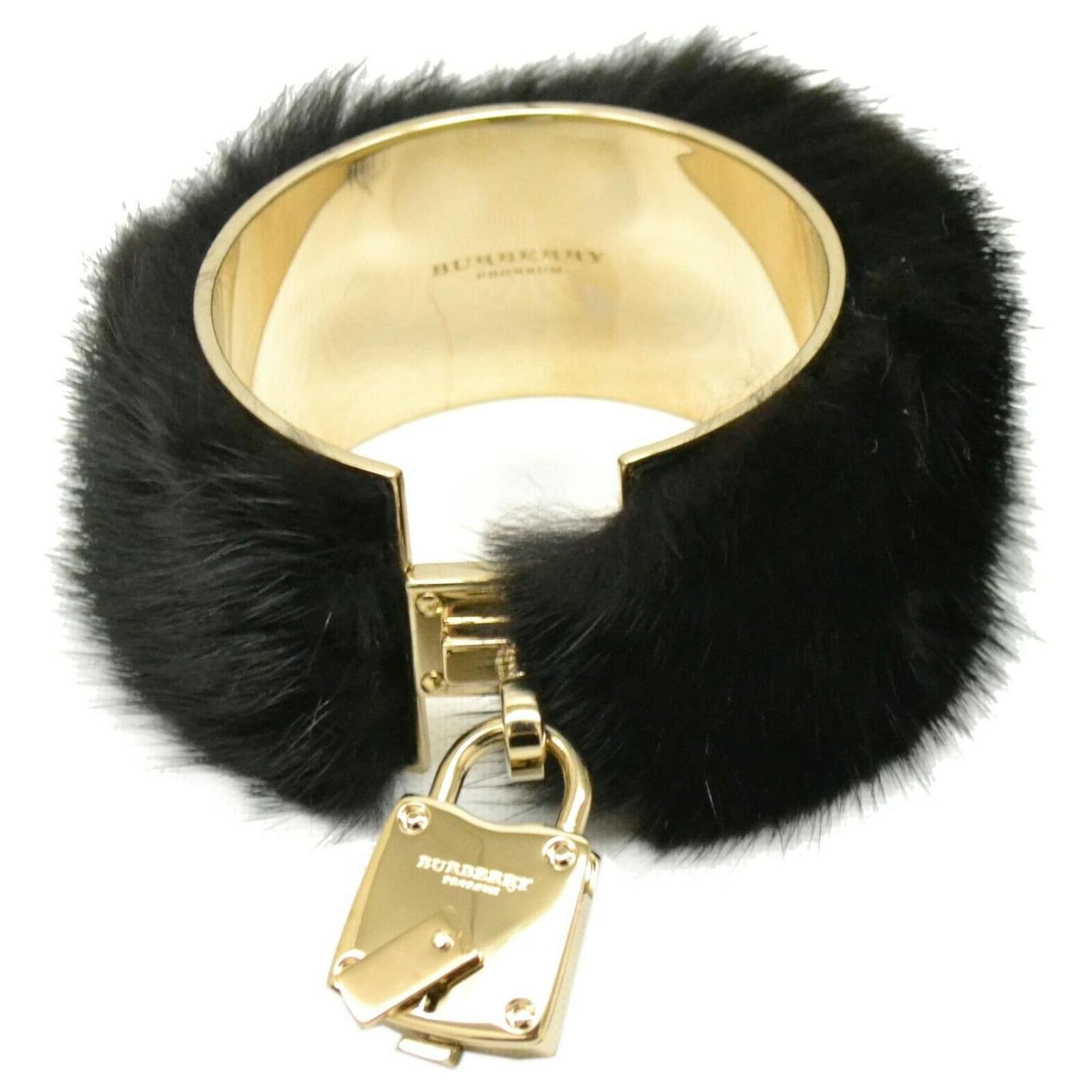 BURBERRY MINK FUR BRACELET