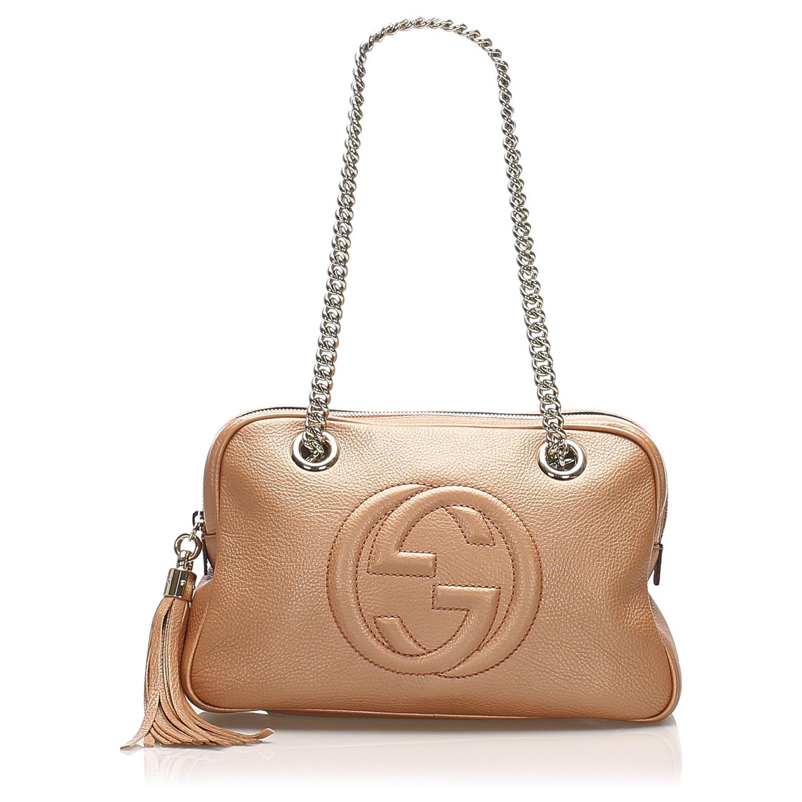 Gucci Gold Handbags