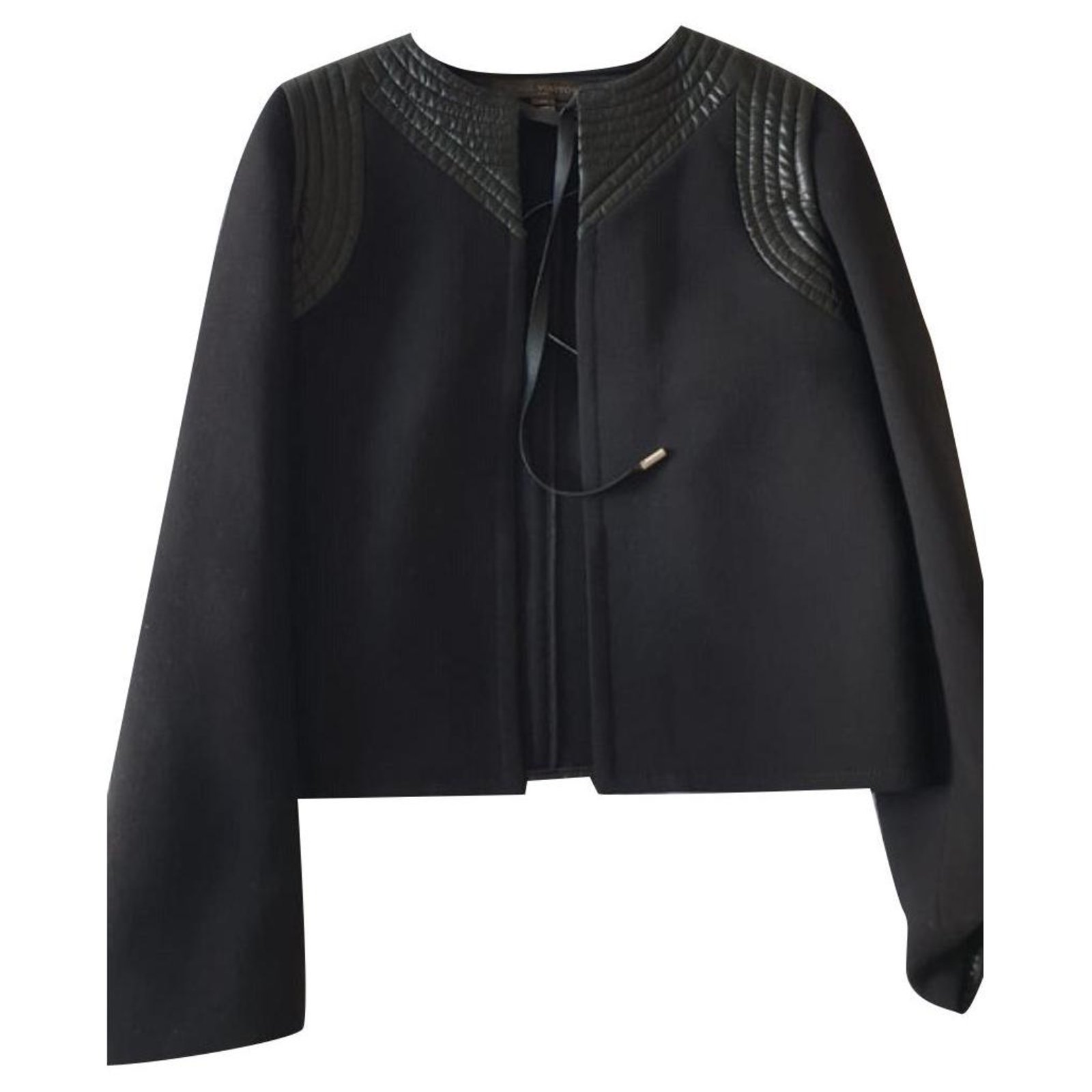 black louis vuitton jacket women's