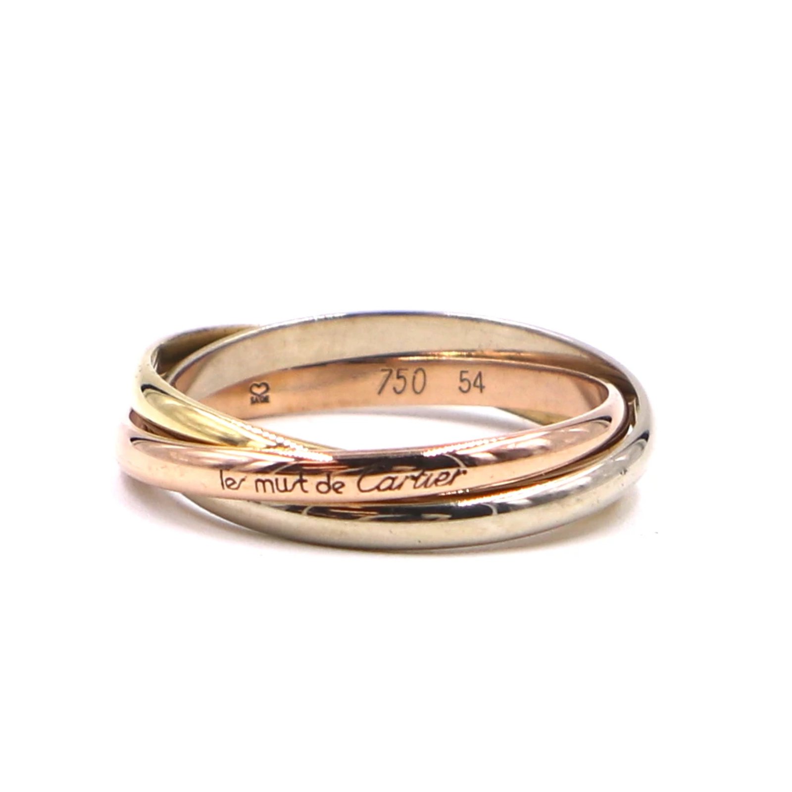 cartier ring 750 54