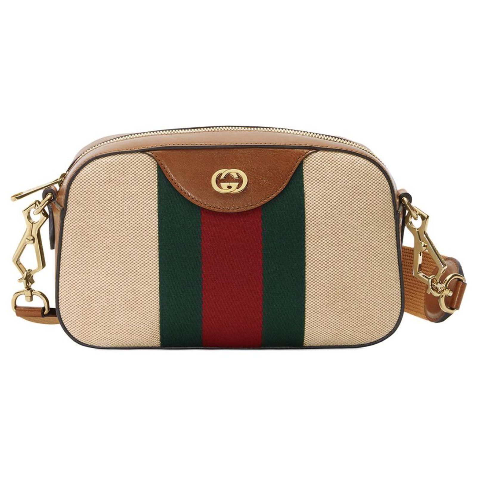 GUCCI-GG-Canvas-Leather-Hand-Bag-Pouch-Purse-Beige-154432 – dct-ep_vintage  luxury Store