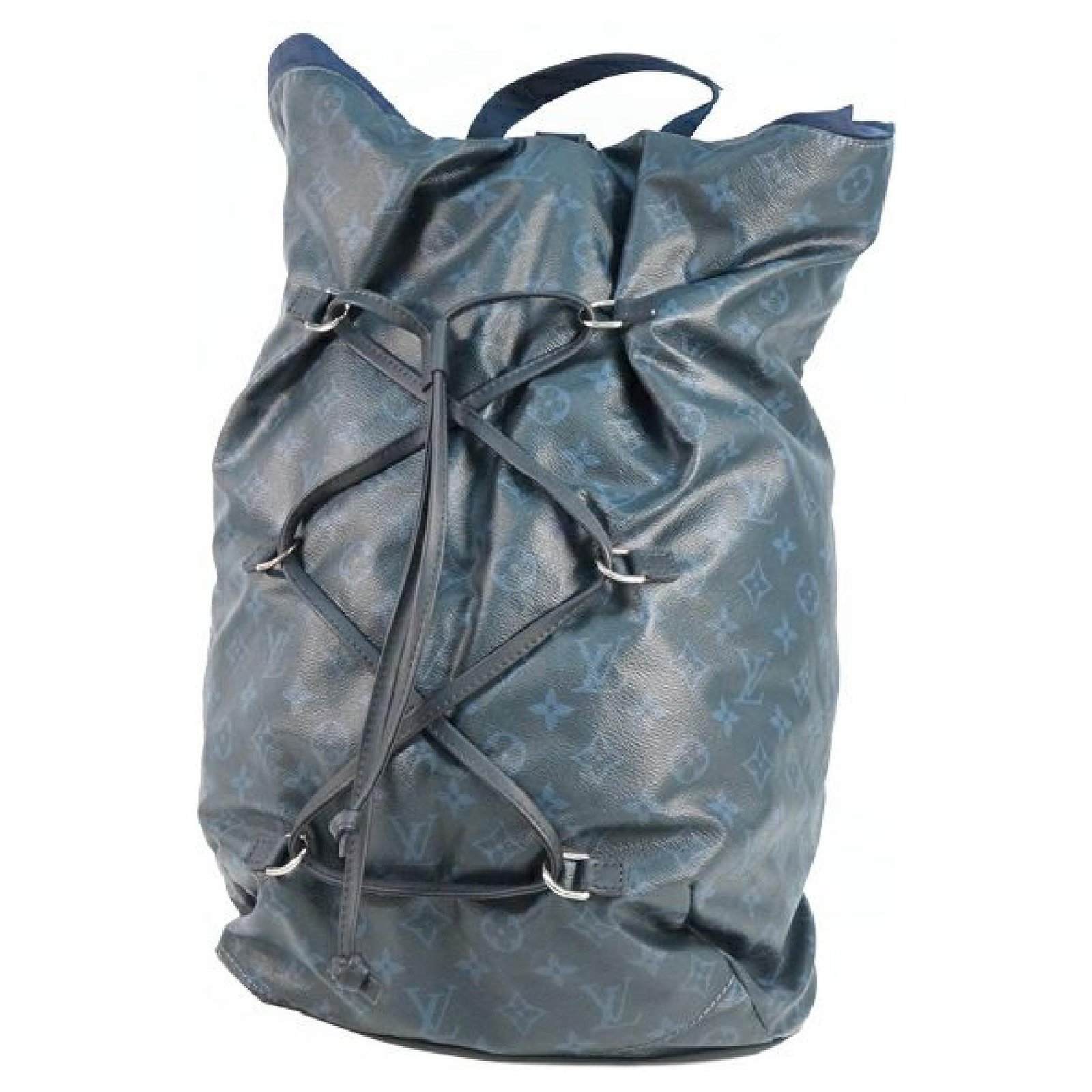 Louis Vuitton Backpack Mens ruck sack Daypack M41707 cobalt ref