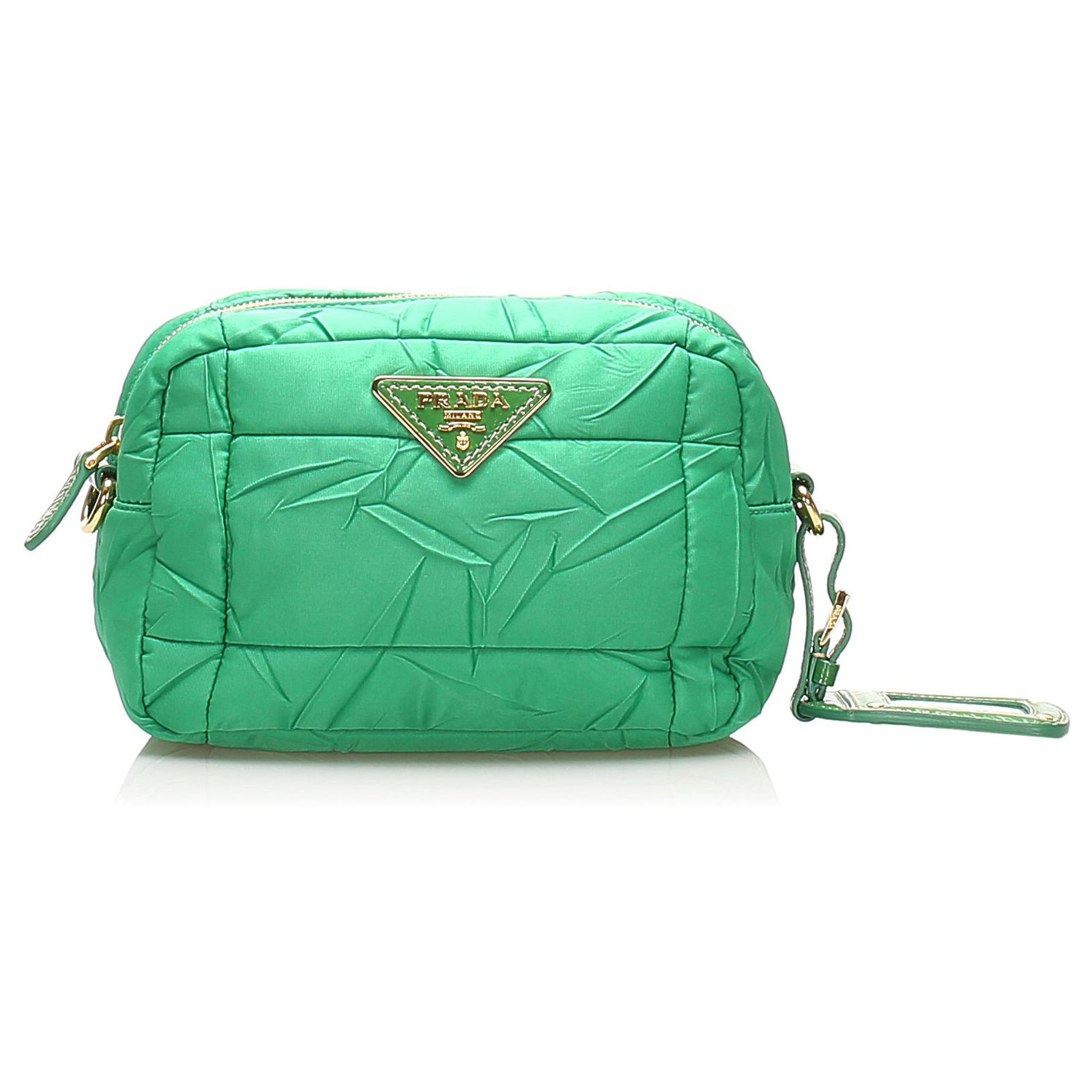 prada green crossbody bag