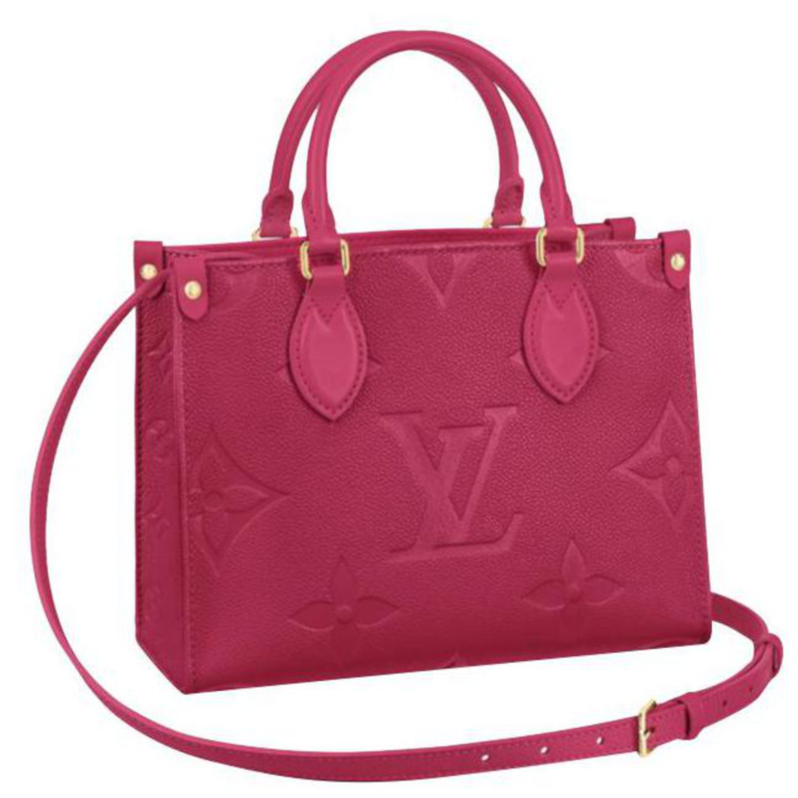 Louis Vuitton LV Onthego PM new Pink Leather ref.254433 - Joli Closet