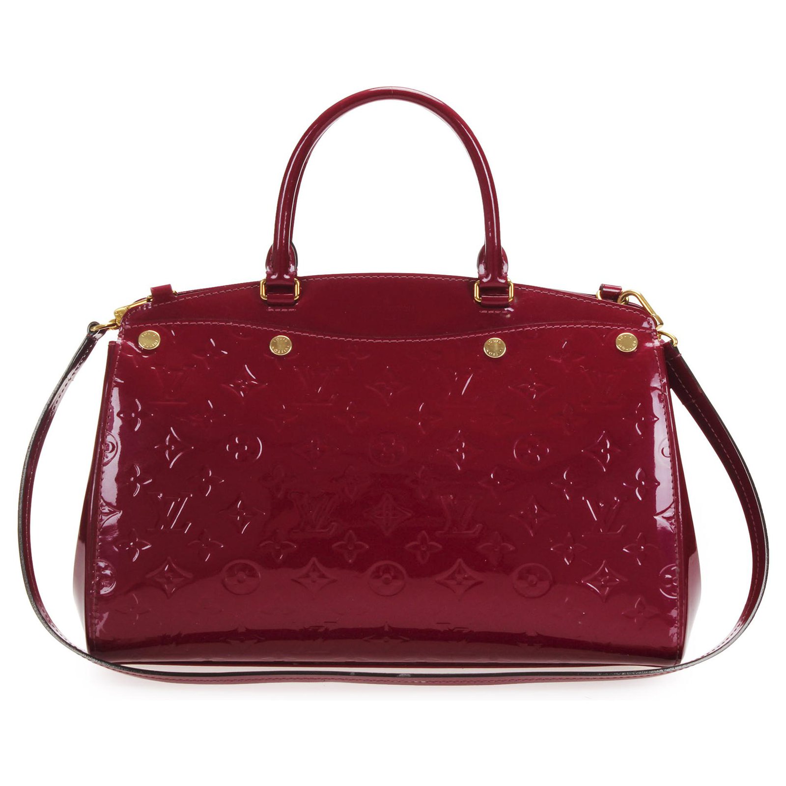 Louis Vuitton Red Vernis Brea PM Leather Patent leather ref.250365 - Joli  Closet