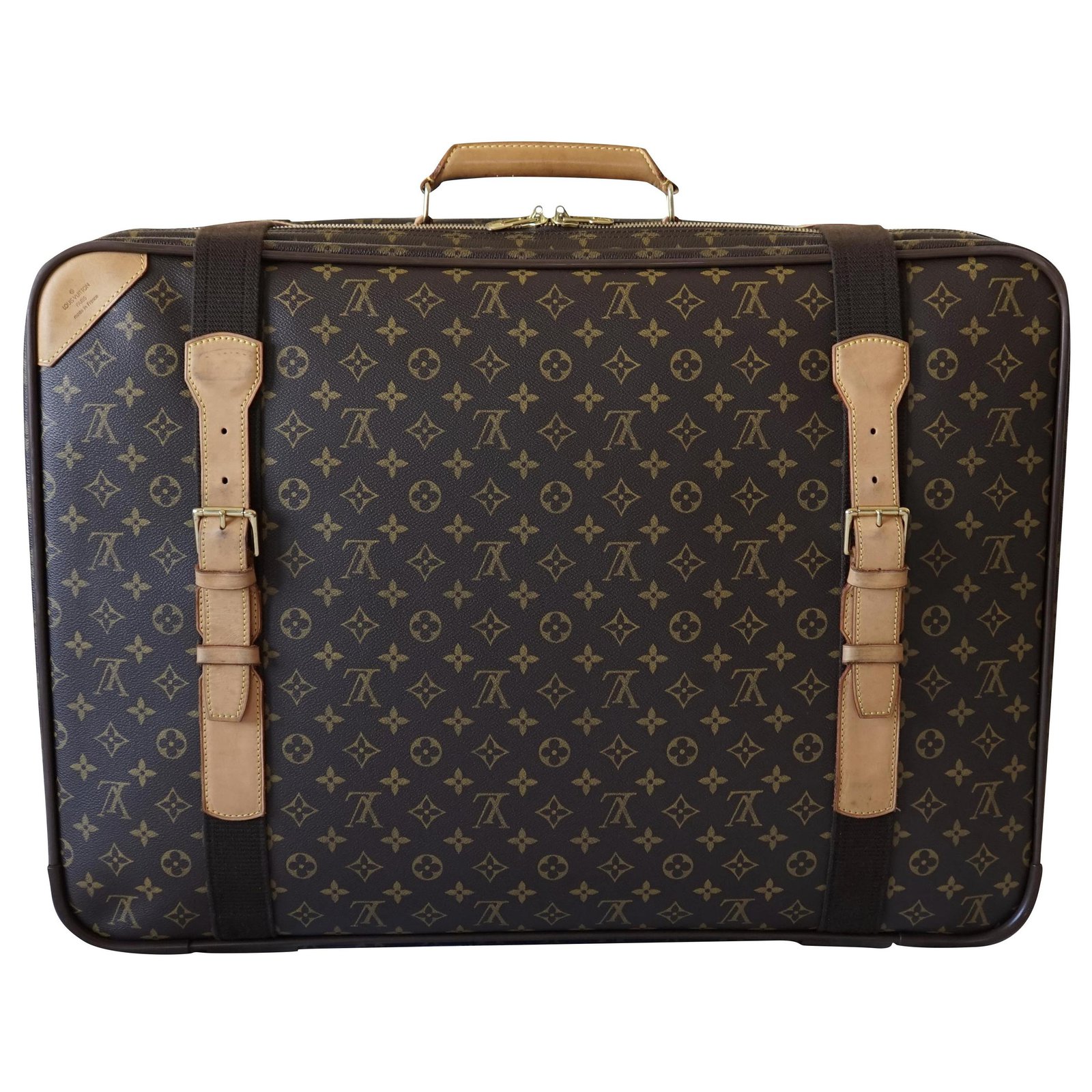 louis vuitton travel bag brown