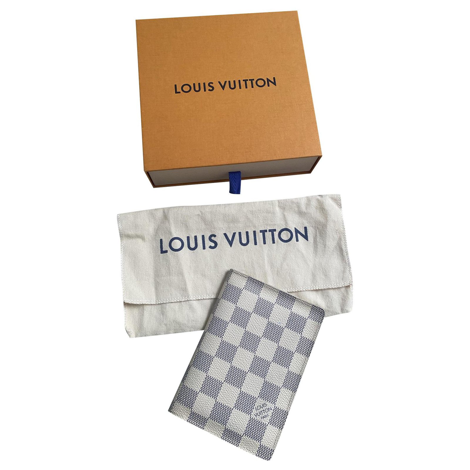 Louis Vuitton Damier Azur Passport Cover