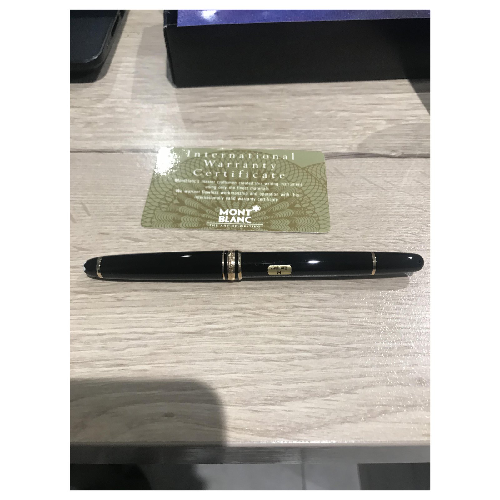 montblanc pen used montblanc pen used