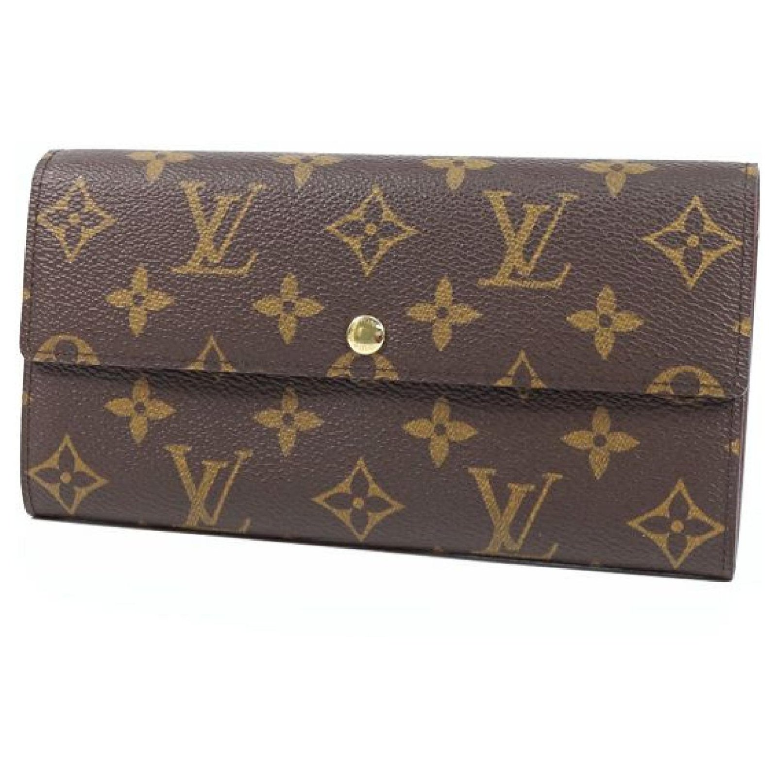 Louis Vuitton portofeuilles Sarah Womens long wallet M61725 Cloth