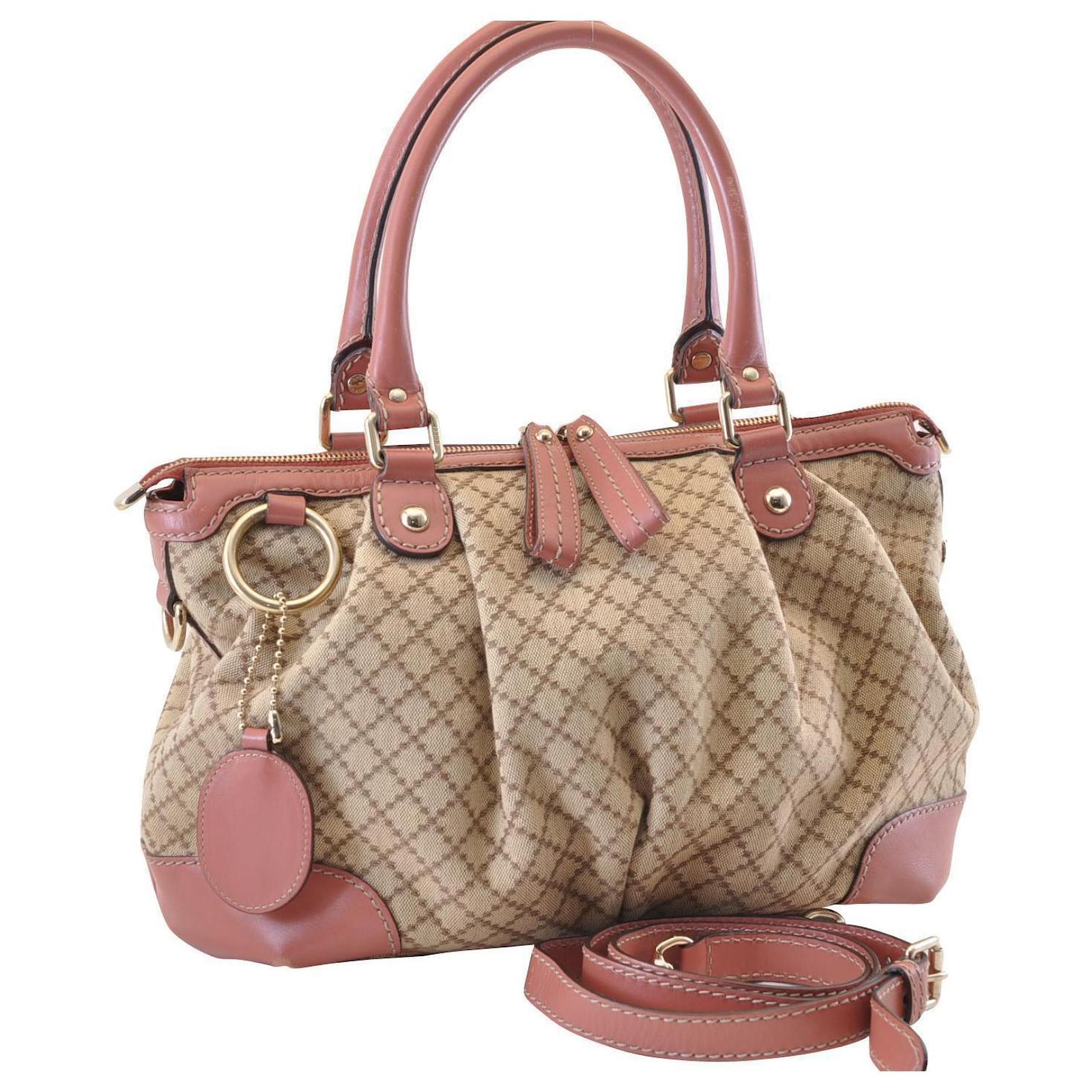 Borsa Gucci Rosa Tela ref.255644 - Joli Closet