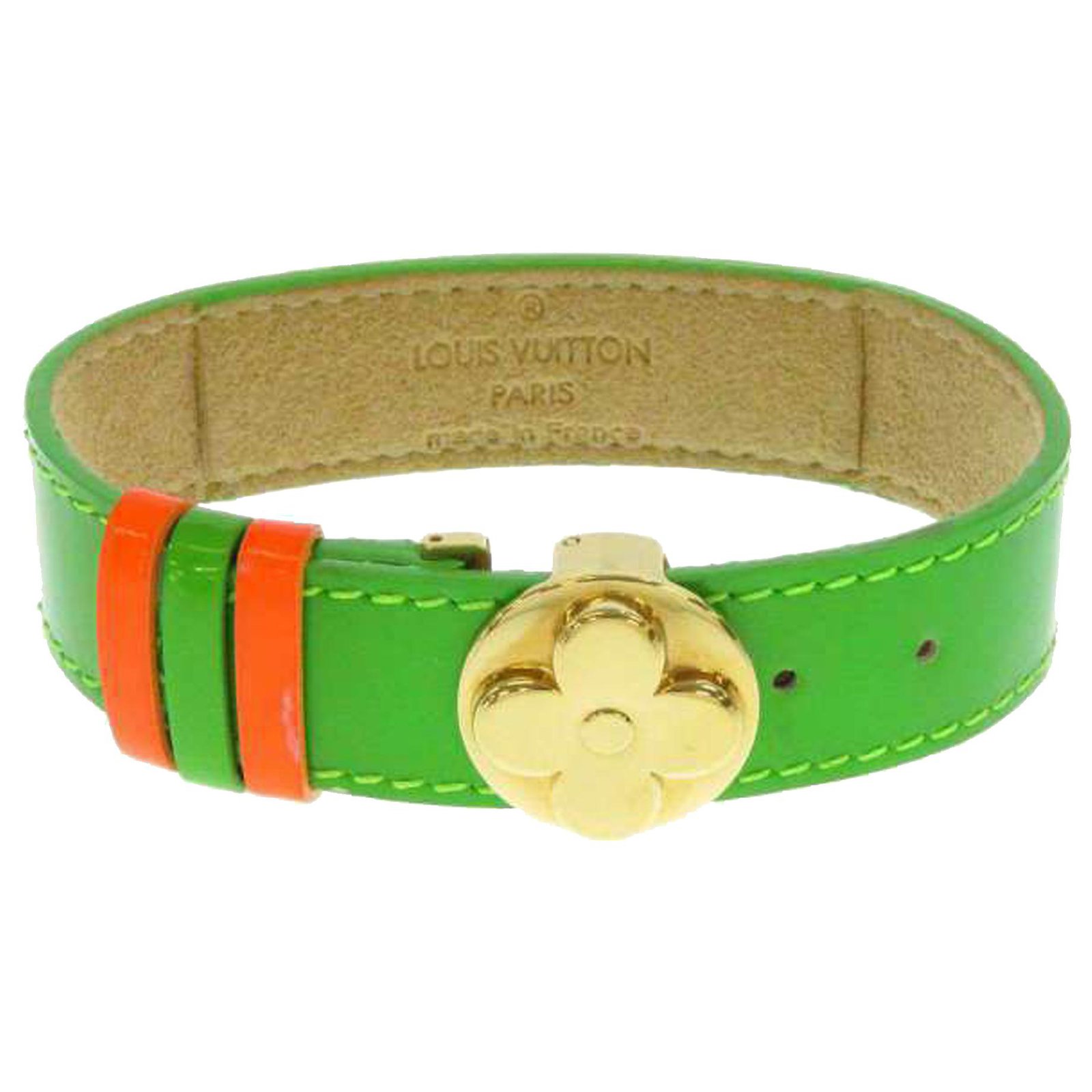louis vuitton green bracelet