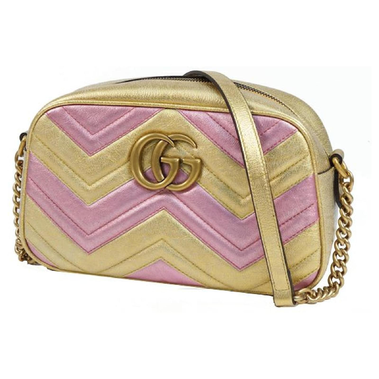 gucci pink bolsa marmont