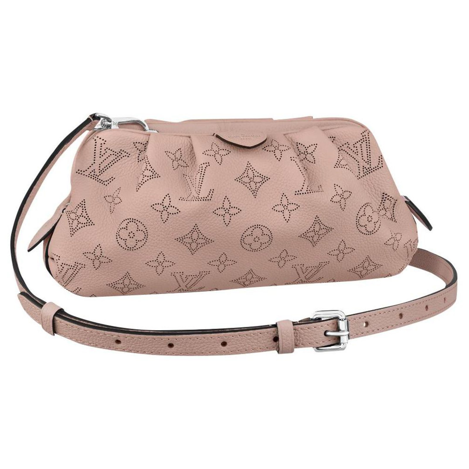 Louis Vuitton LV Scala mini pouch Pink Leather ref.257078 - Joli