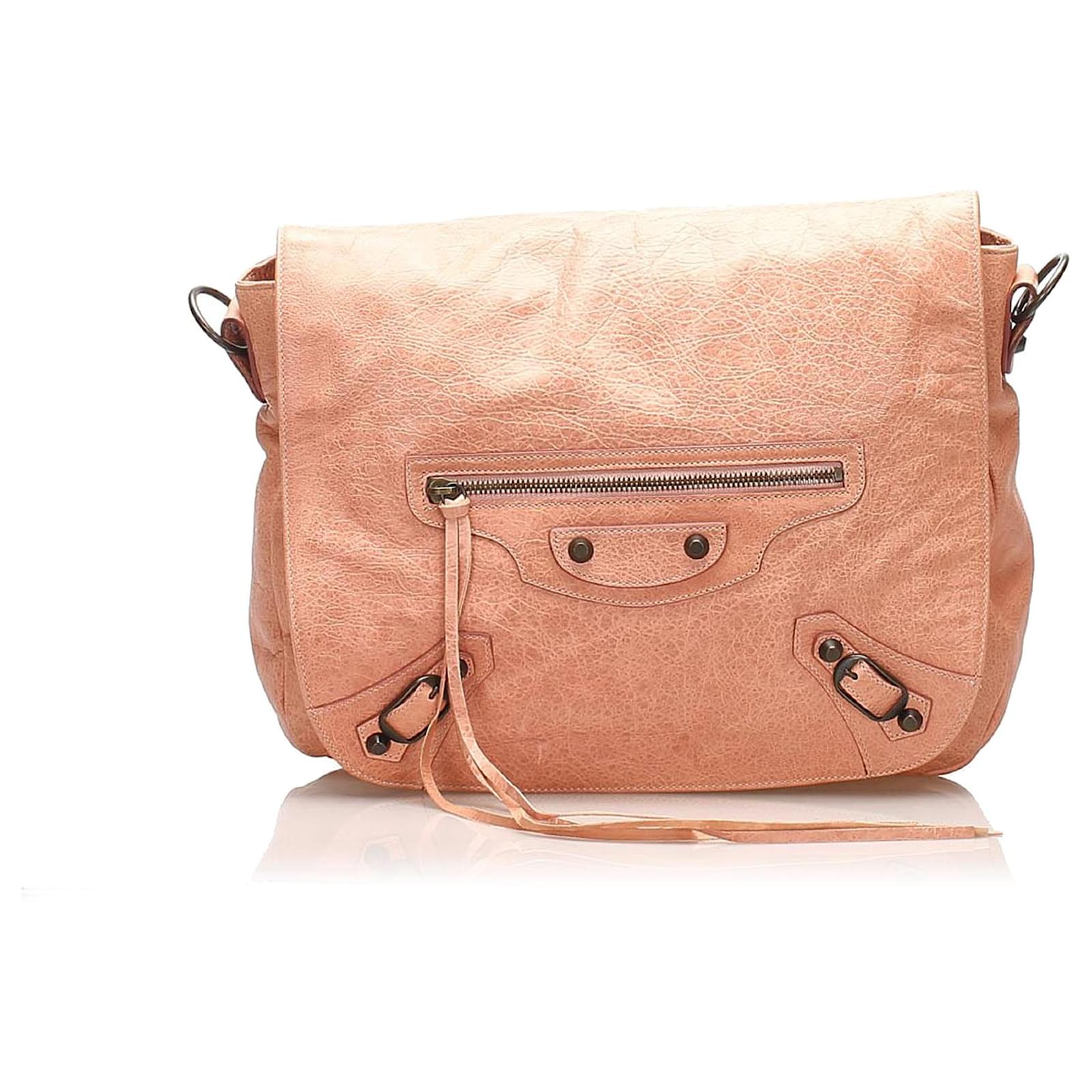 balenciaga pink crossbody bag