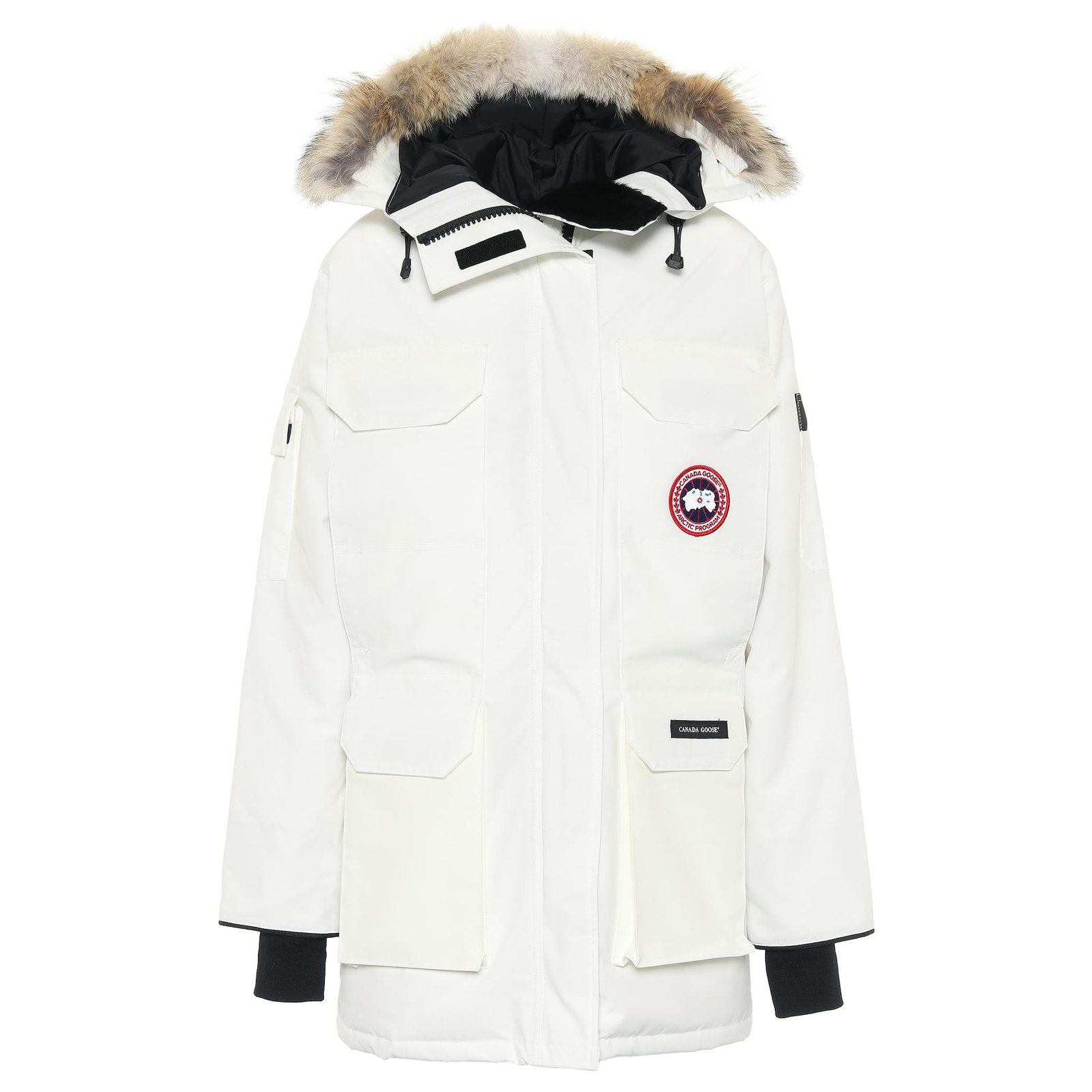 Canada Goose CANADAGOOSE EXPEDITION PARKA JACKET WHITE Synthetic ref ...