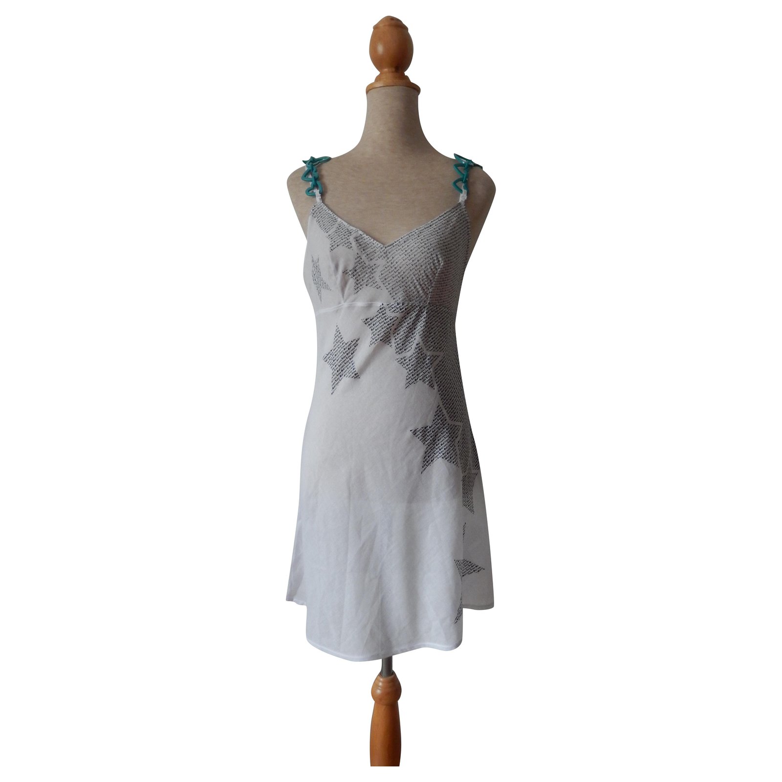 John Galliano nightie - 40 White Cotton ref.258386 - Joli Closet