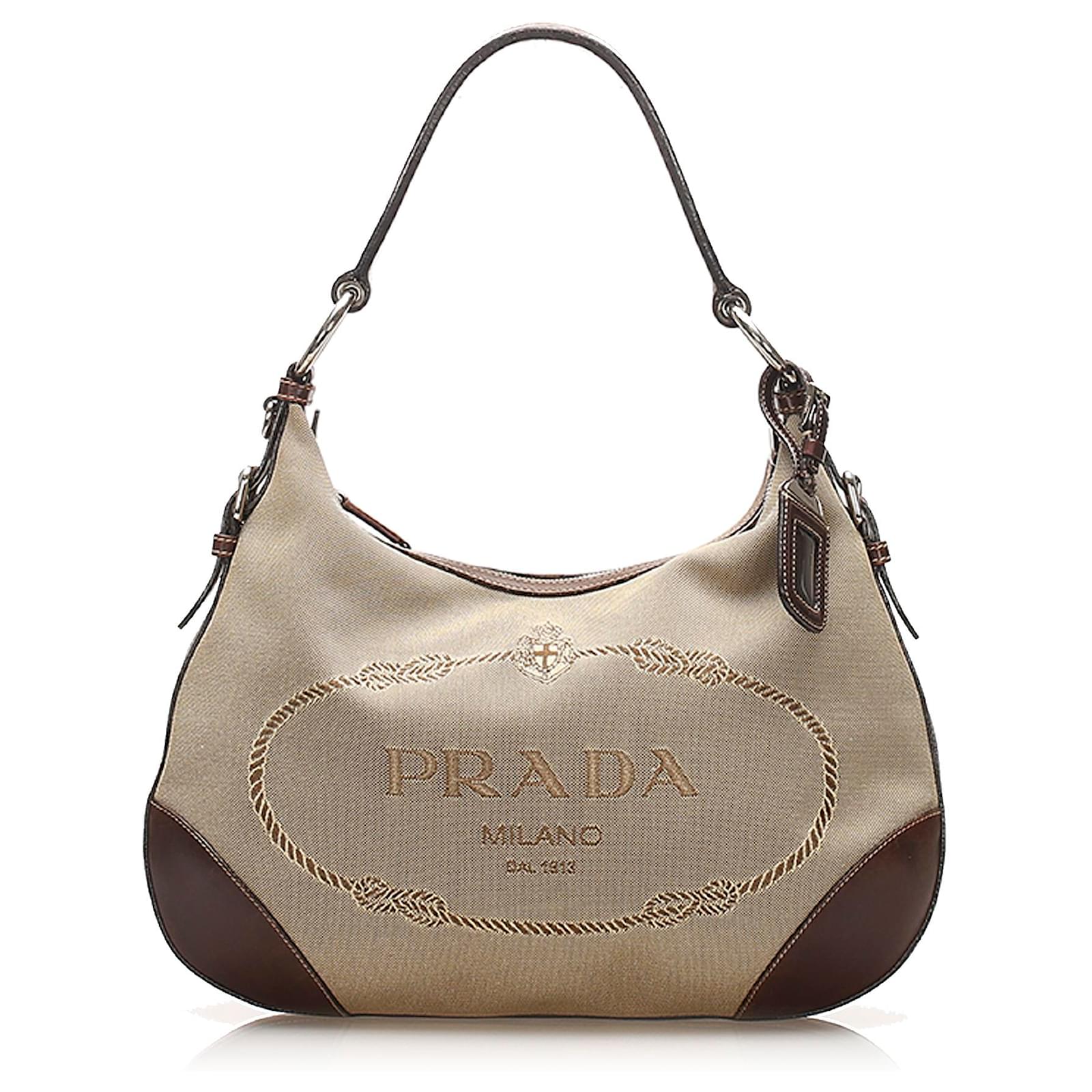 prada bolsa brown