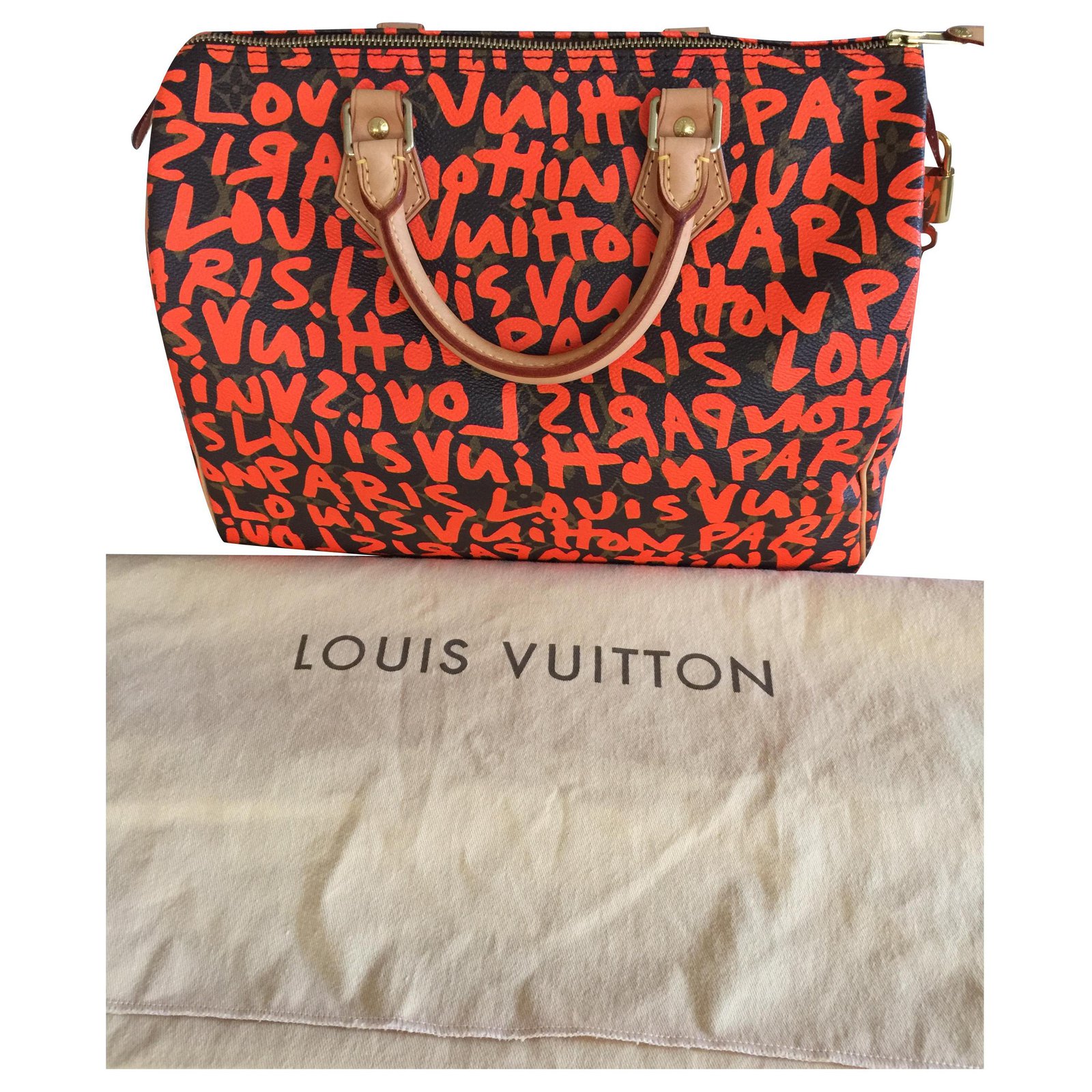 Louis Vuitton Graffiti Speedy 30 Bag