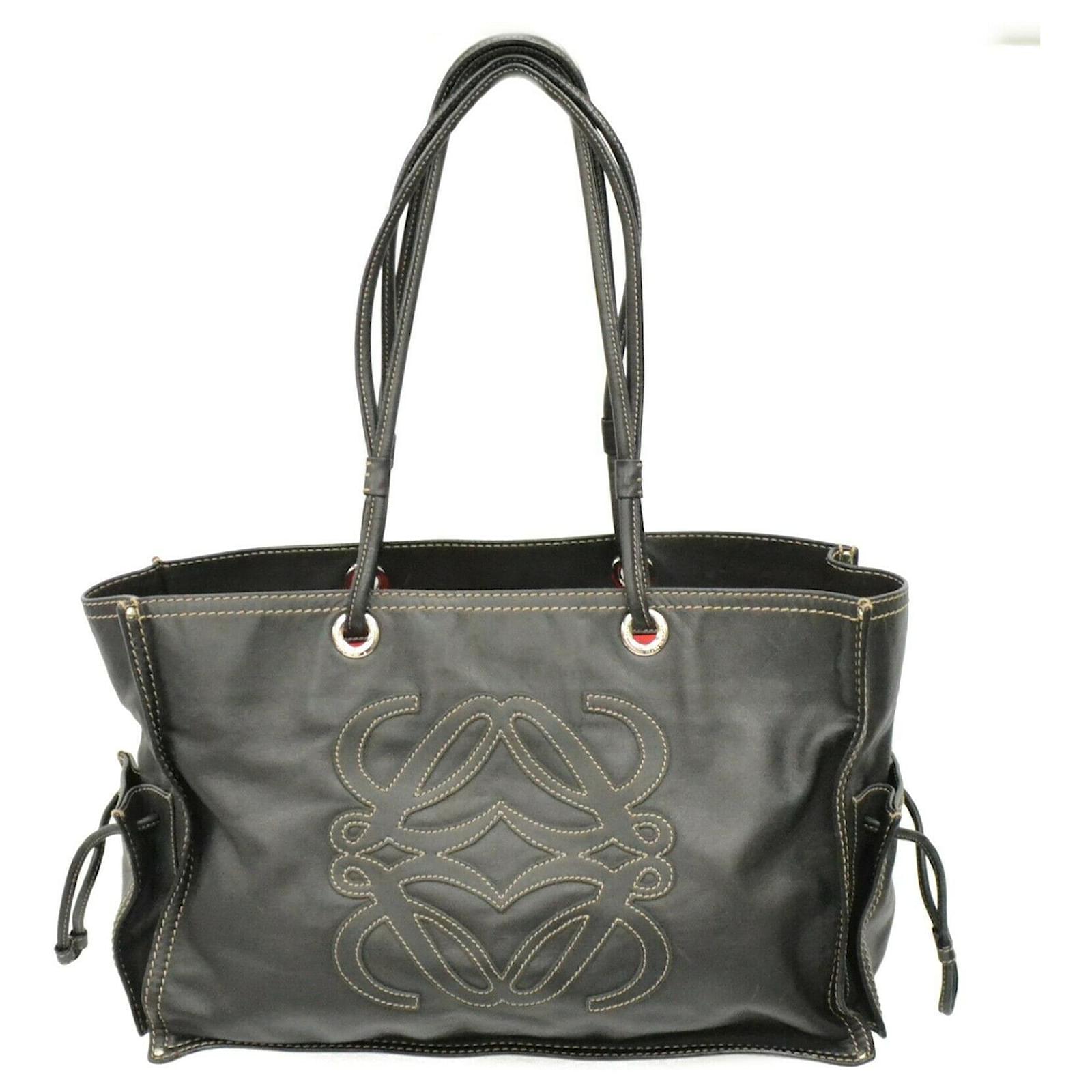 Bolso de mano de loewe Negro Cuero ref.259253 - Joli Closet