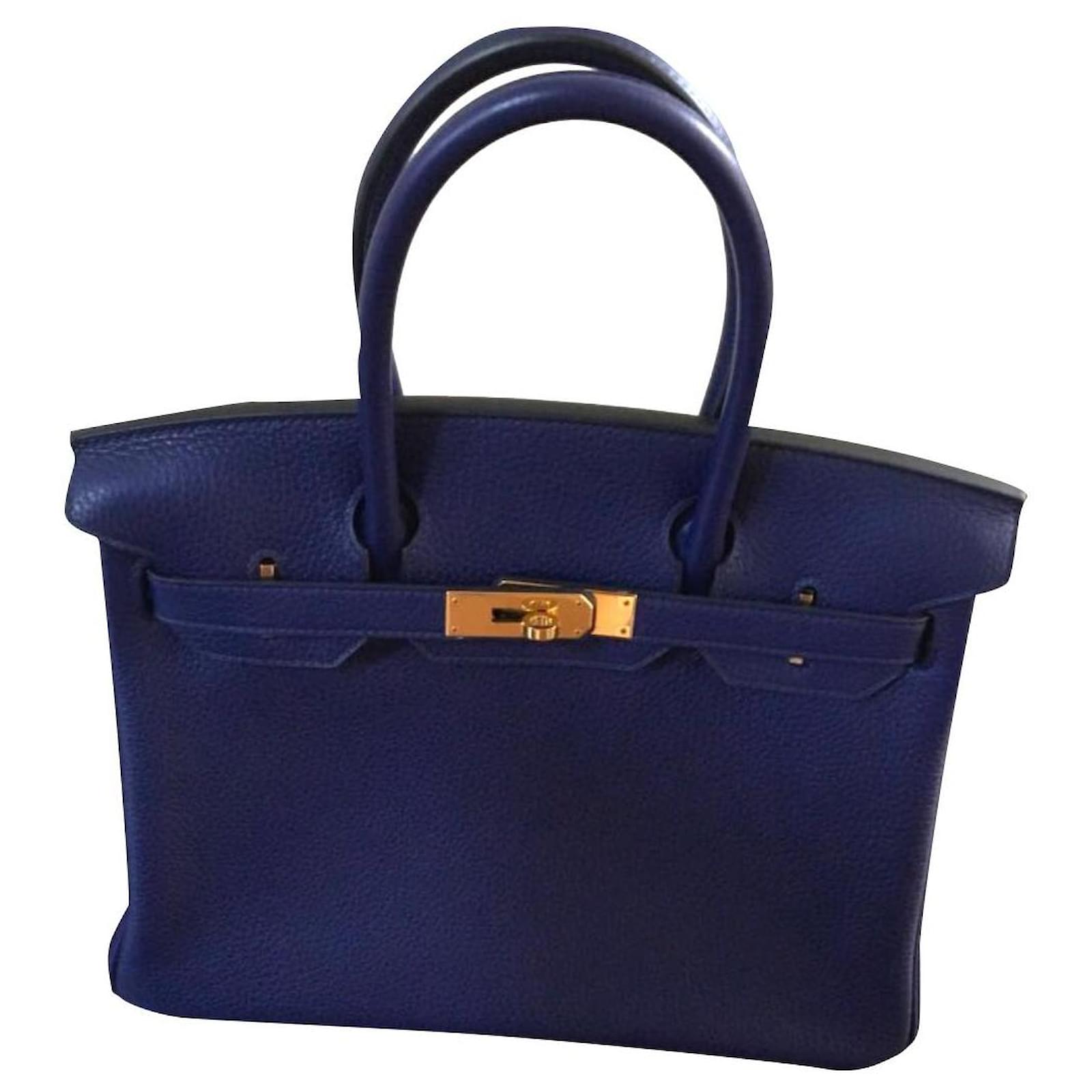 hermes blue bolsa