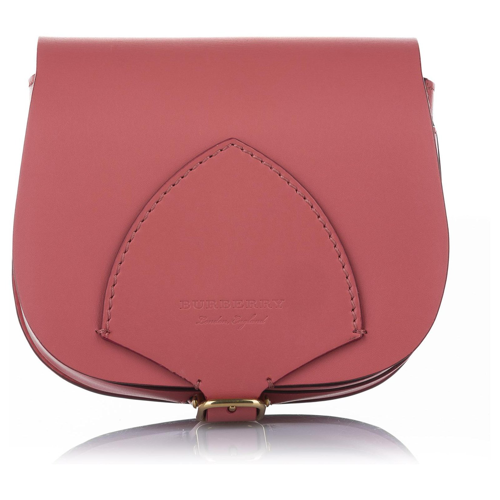 Burberry Pink Leather Crossbody Bag Pony-style calfskin ref.260127