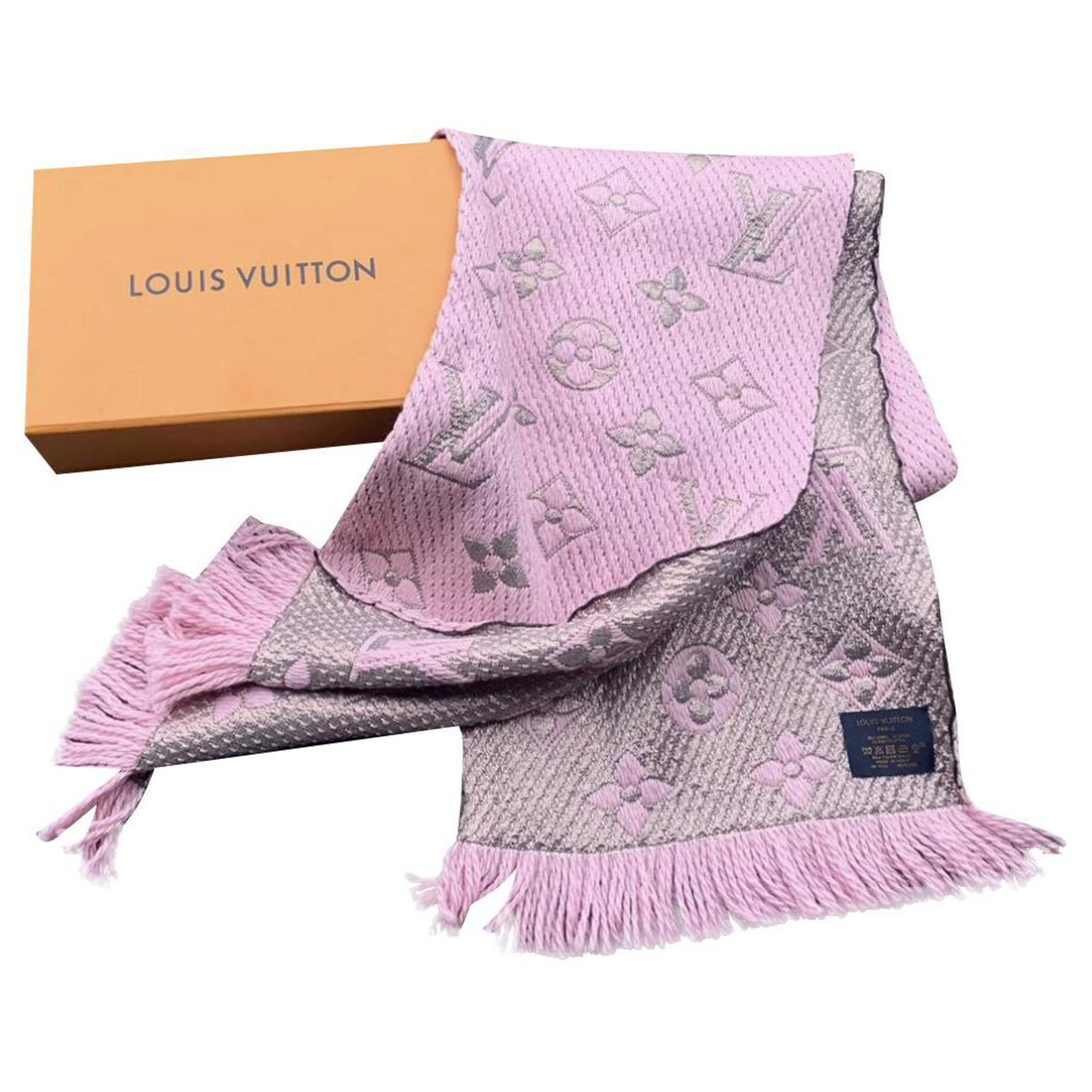 Louis Vuitton Scarves Pink Wool ref.260714 - Joli Closet
