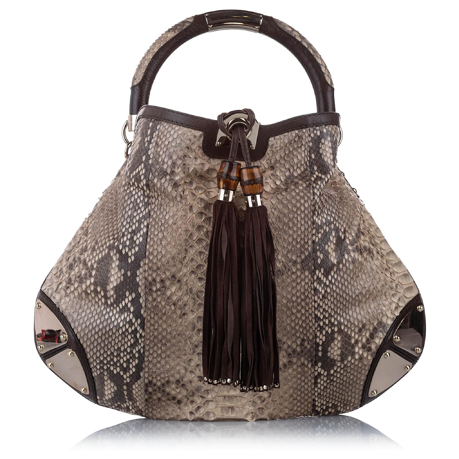 gucci limited edition python bolsa