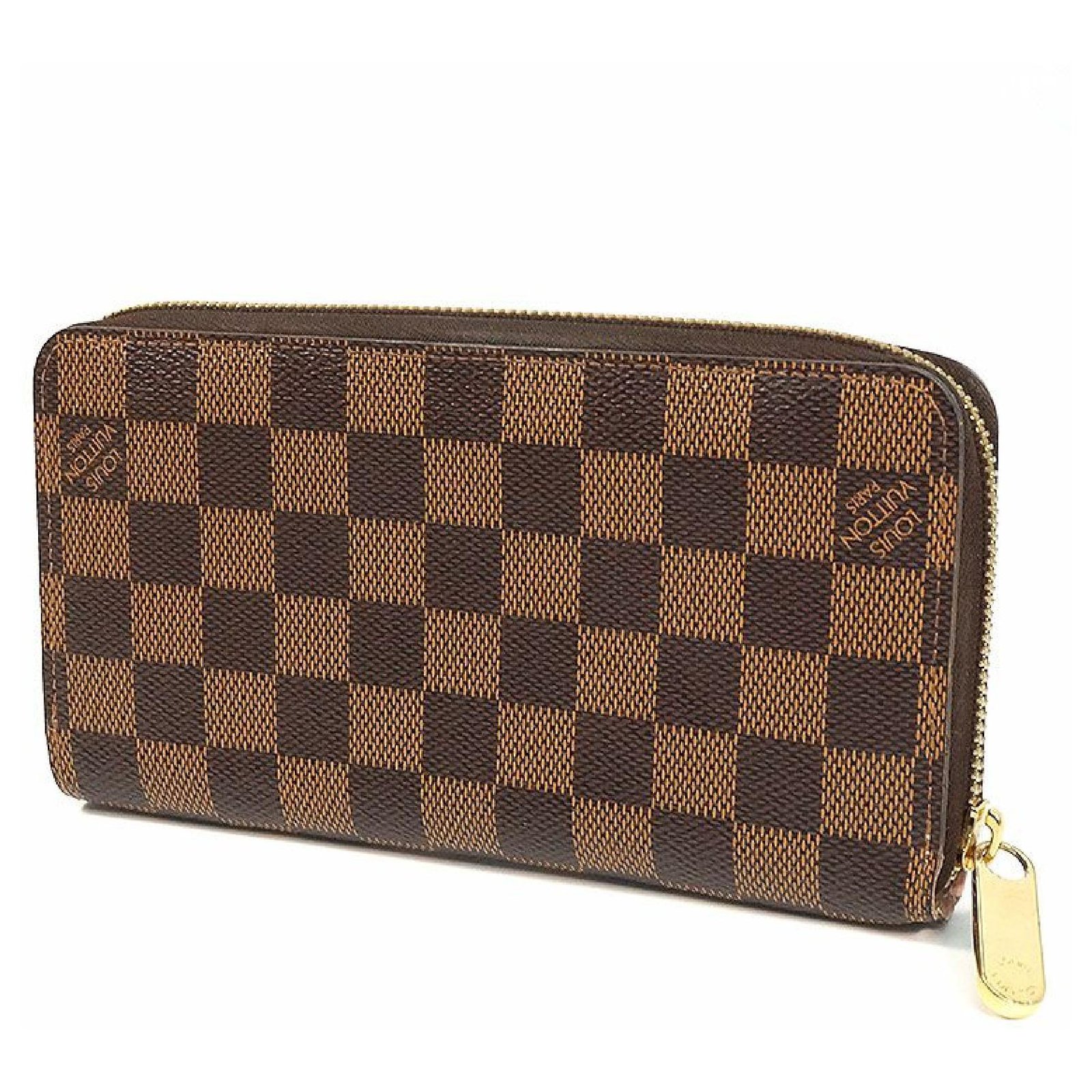 Louis Vuitton Zippy Wallet Rose Ballerine Damier Ebene