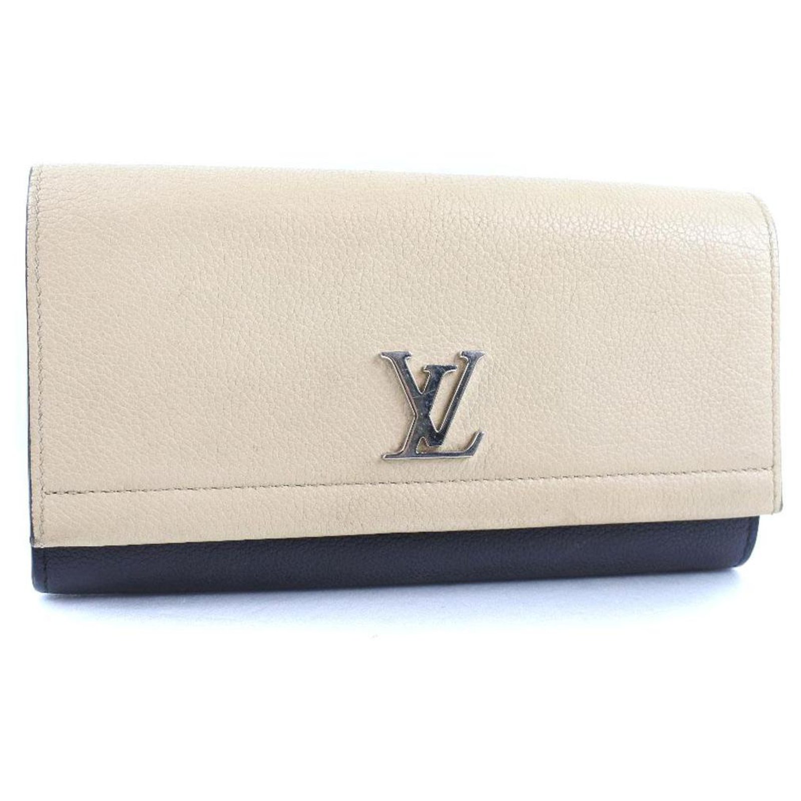 Louis Vuitton Portefeuille Mylockme Leather Wallet