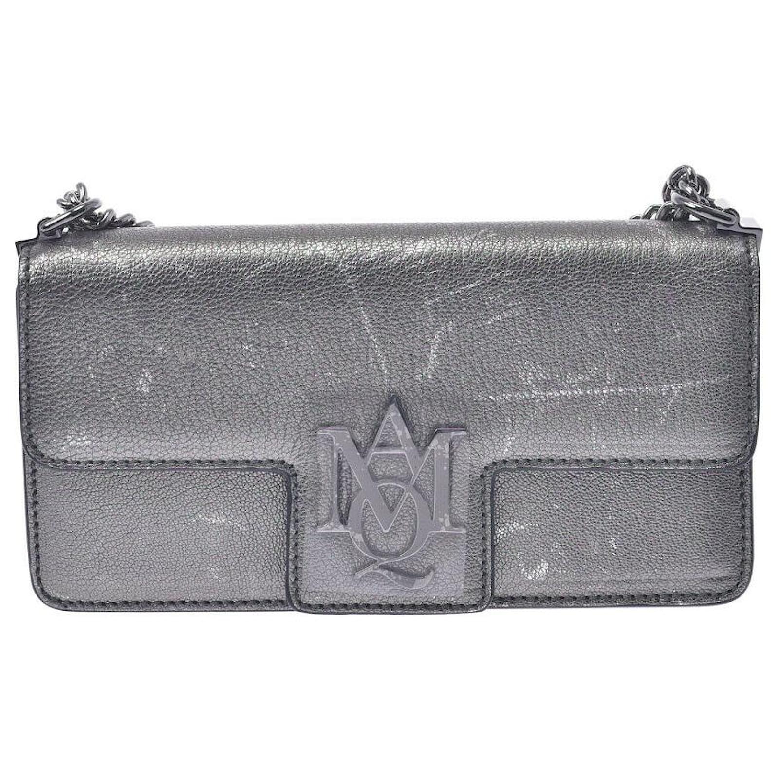 Alexander McQueen Borsa a tracolla Argento Vitello simile a un vitello  ref.262526 - Joli Closet