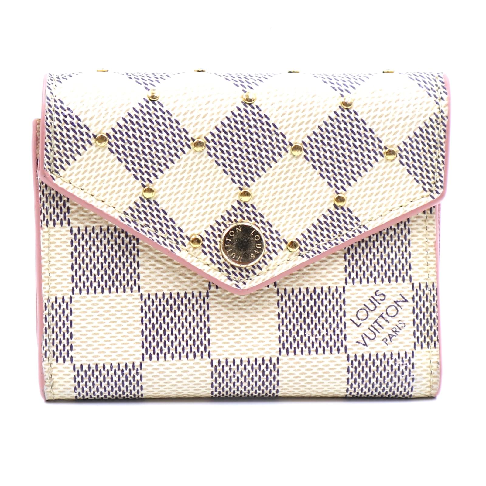 damier azur wallet