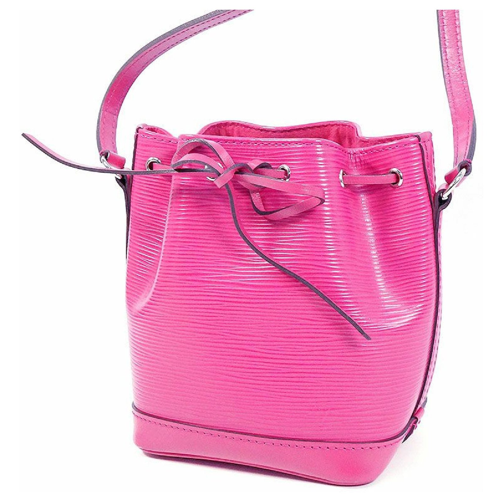 Louis Vuitton nano Noe Womens shoulder bag M42573 pivoine Leather