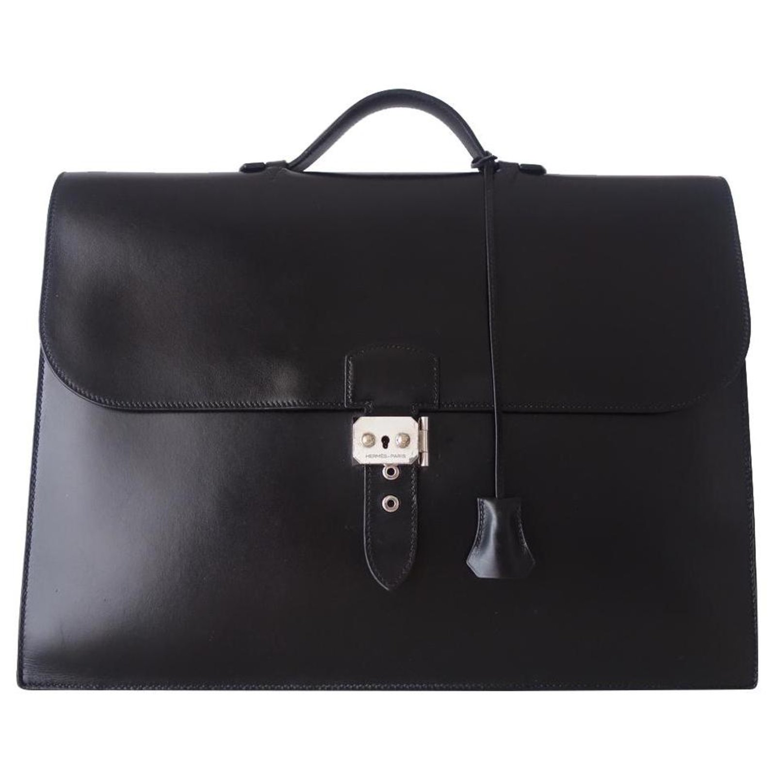 Hermès dispatch bag Black Leather ref.263534 - Joli Closet