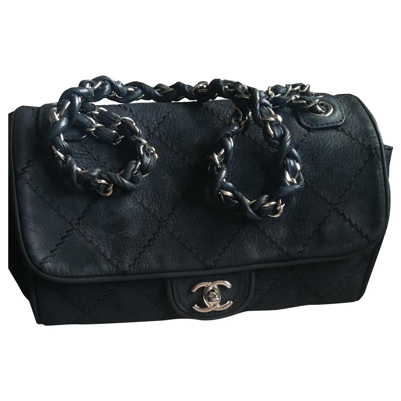 Chanel Handbags Black Leather ref.263775 - Joli Closet
