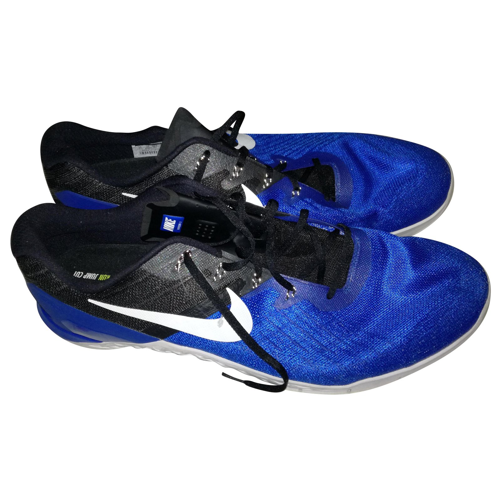 Nike Metcon tamaño 56 Zapatos de entrenamiento Crossfit Lift Run Jump Cut Azul Sintético ref.263827 - Joli Closet