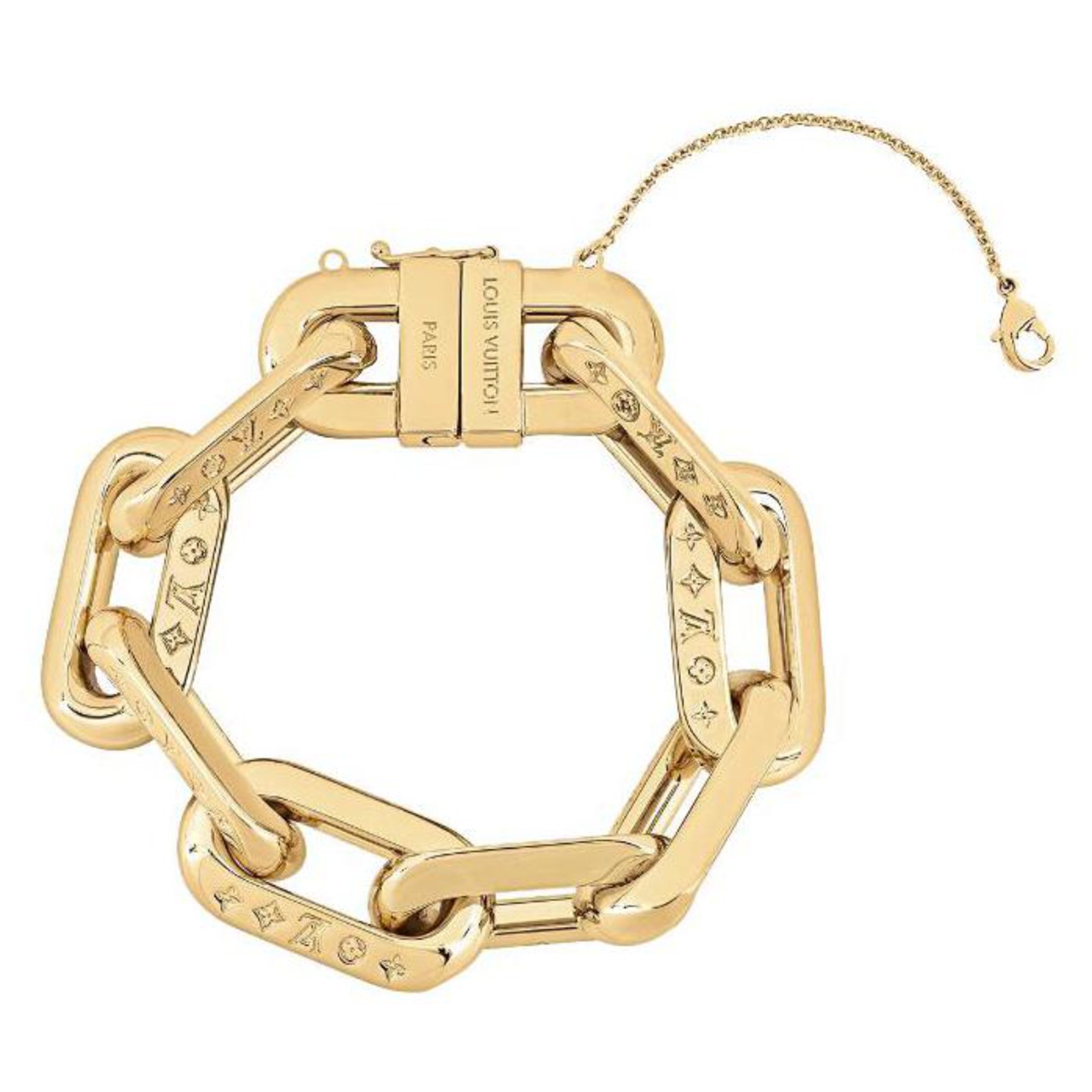 Louis Vuitton LV Edge mm Necklace Gold