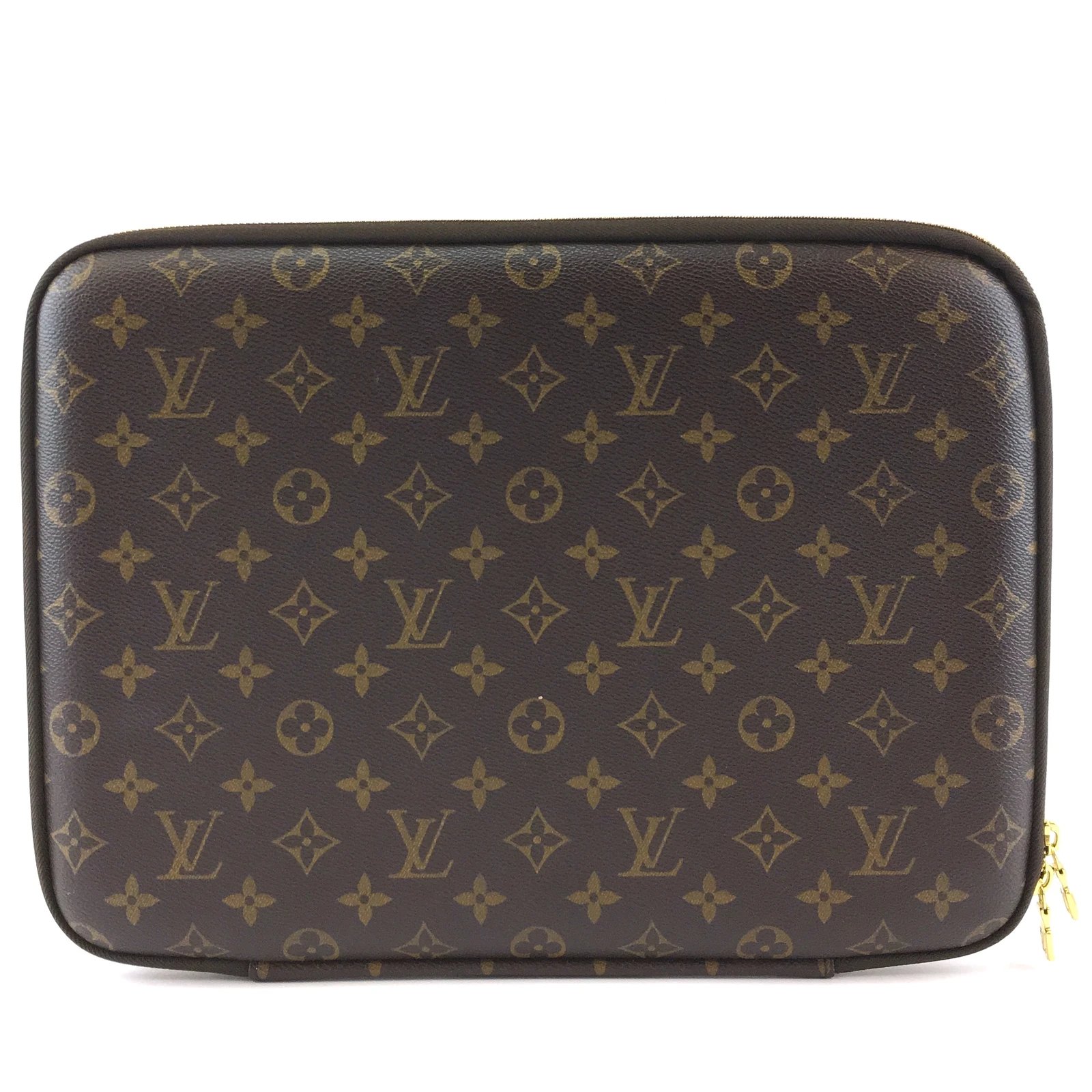 Louis Vuitton Damier Ebene Canvas Horizon Laptop Sleeve Louis Vuitton