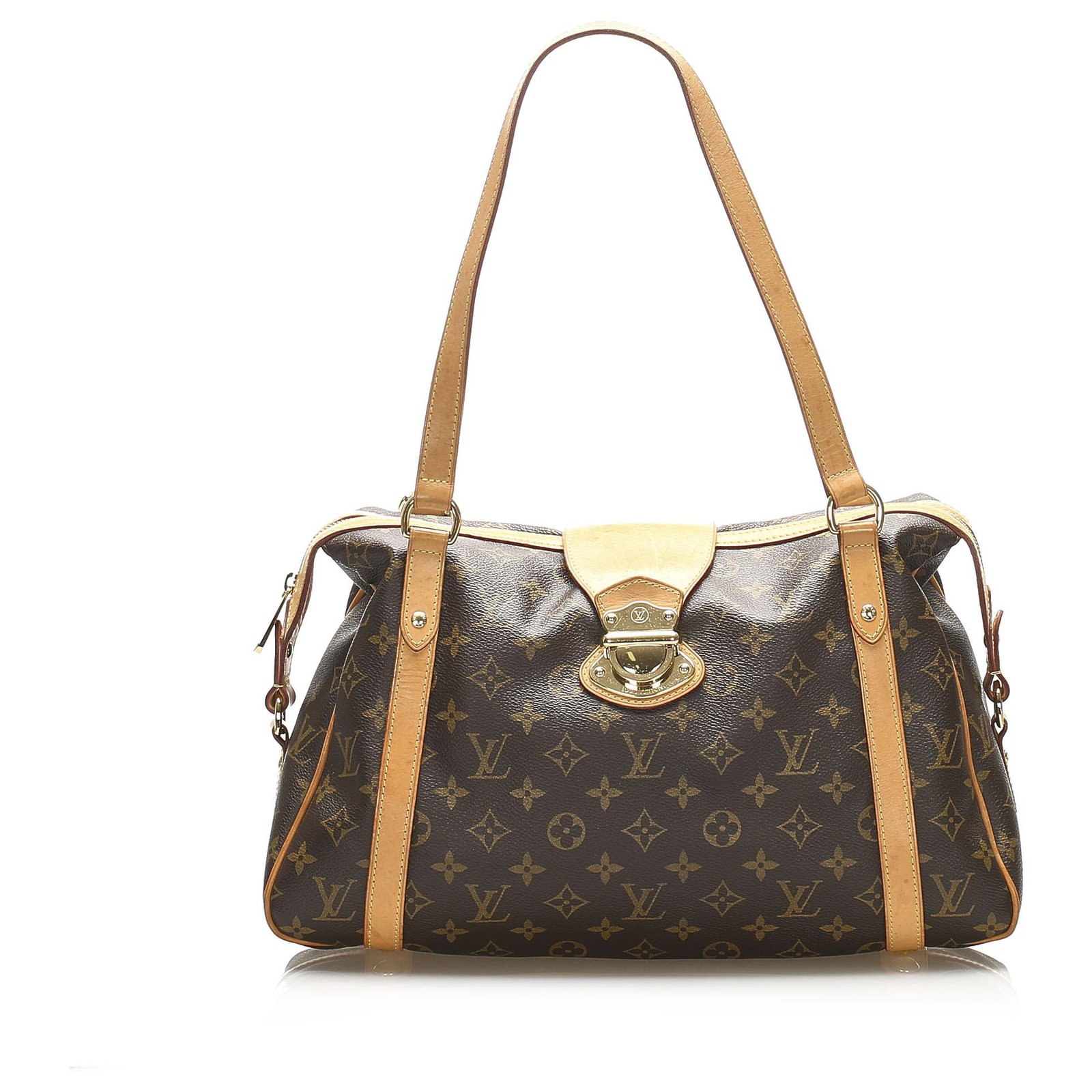 Borsa Louis Vuitton Stresa PM in tela monogram e finiture in