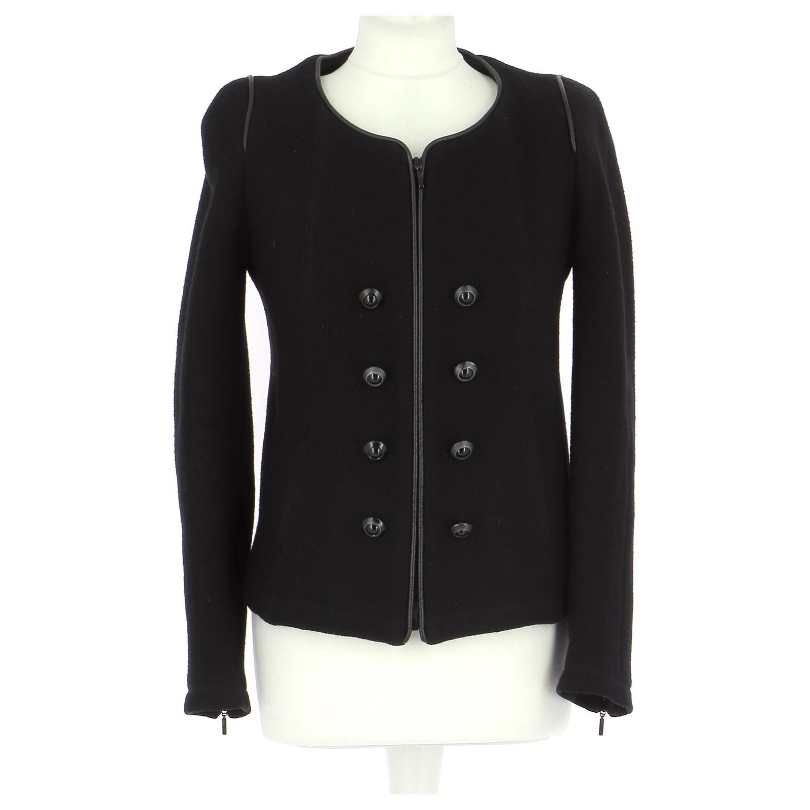 Gerard Darel Vest / Blazer Black Wool ref.266551 - Joli Closet