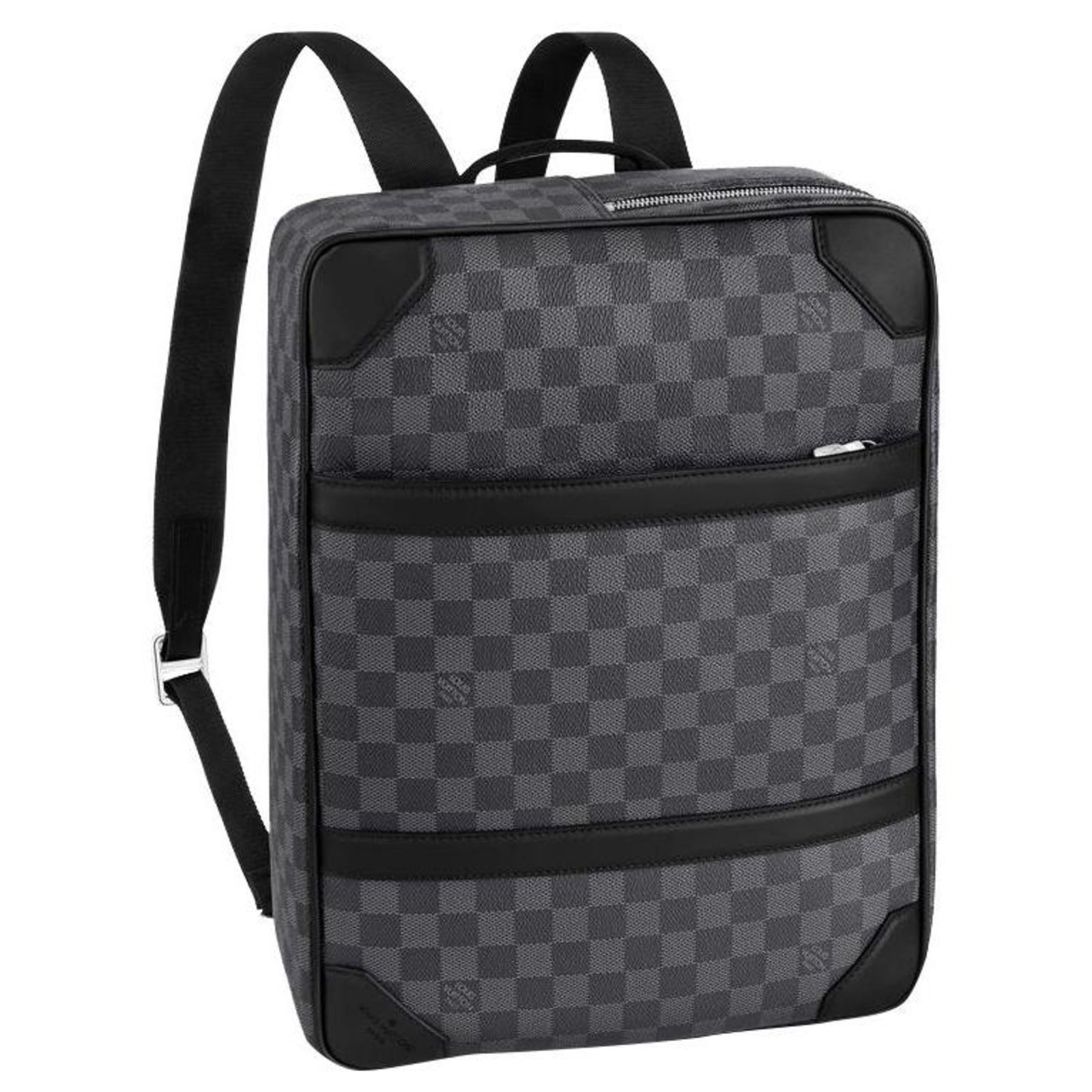 grey louis vuitton backpack