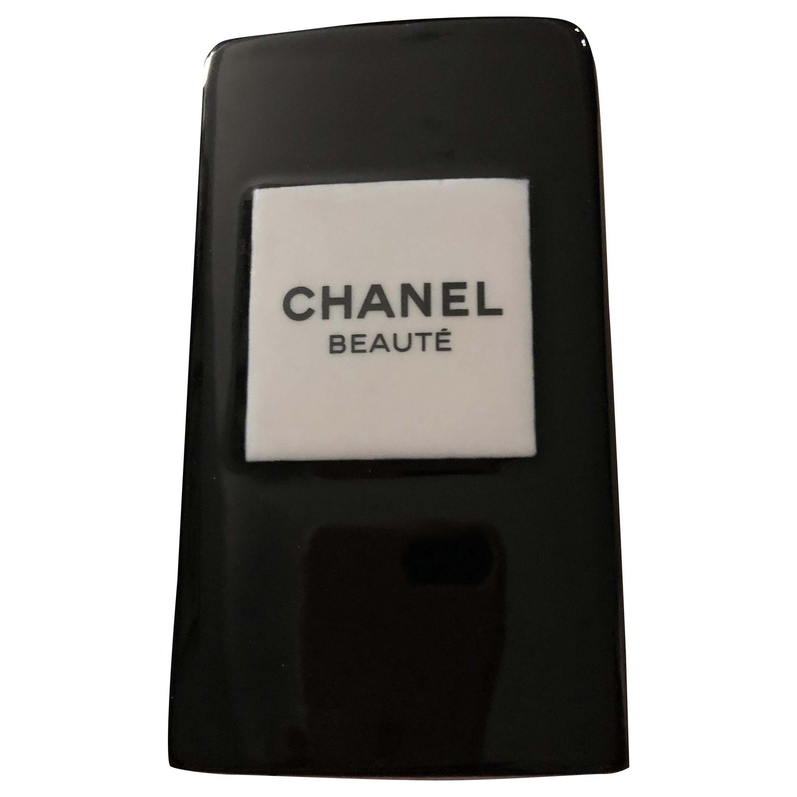 Cambon Chanel Brush holder Black Ceramic ref.267028 - Joli Closet