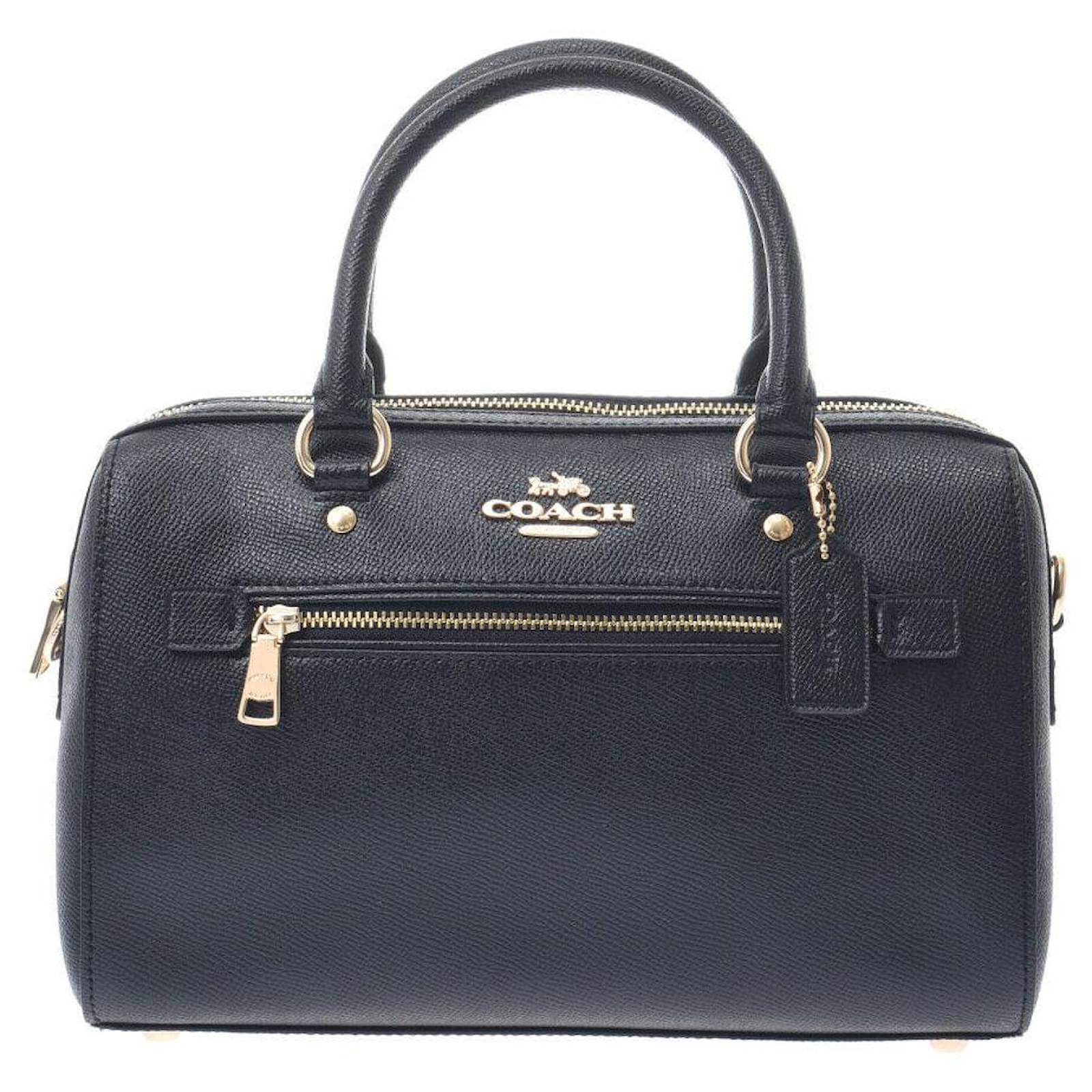 Coach Handbag Black Leather ref.267773 Joli Closet