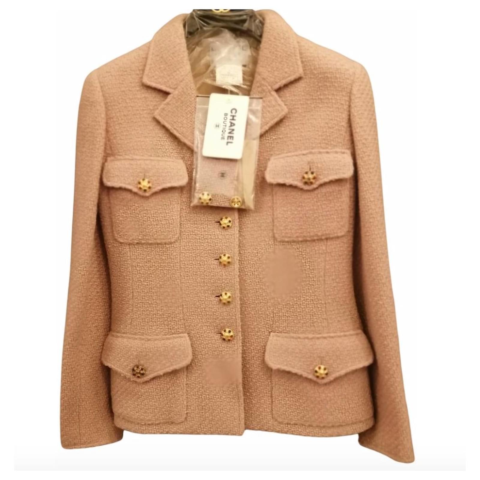 Chanel Beige Wool ref.268142 Joli Closet