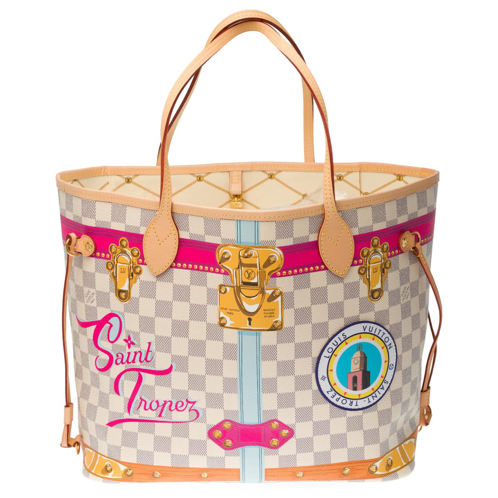 Louis Vuitton Monogram Canvas Neverfull MM Limited Edition with
