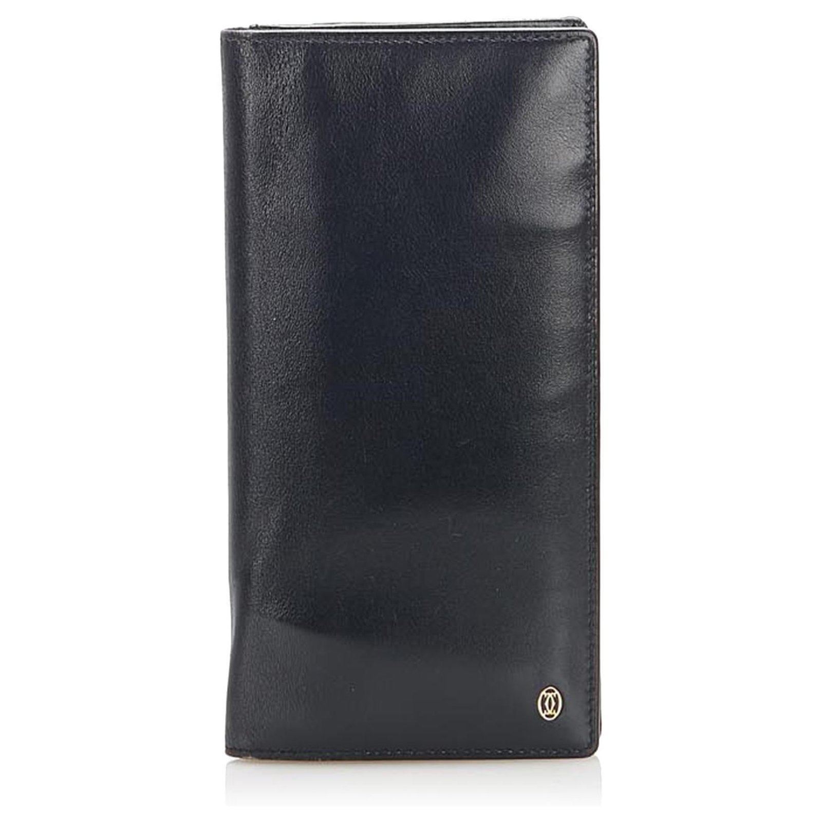 Cartier discount black wallet