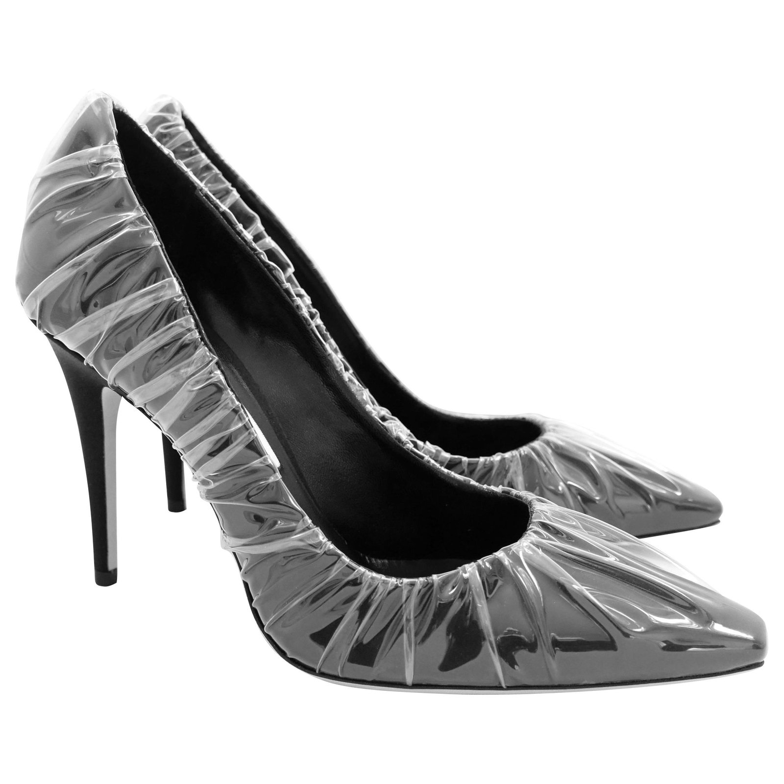 Jimmy Choo - Off-White Magie Heels | Heels, Stiletto heels, Leather heels