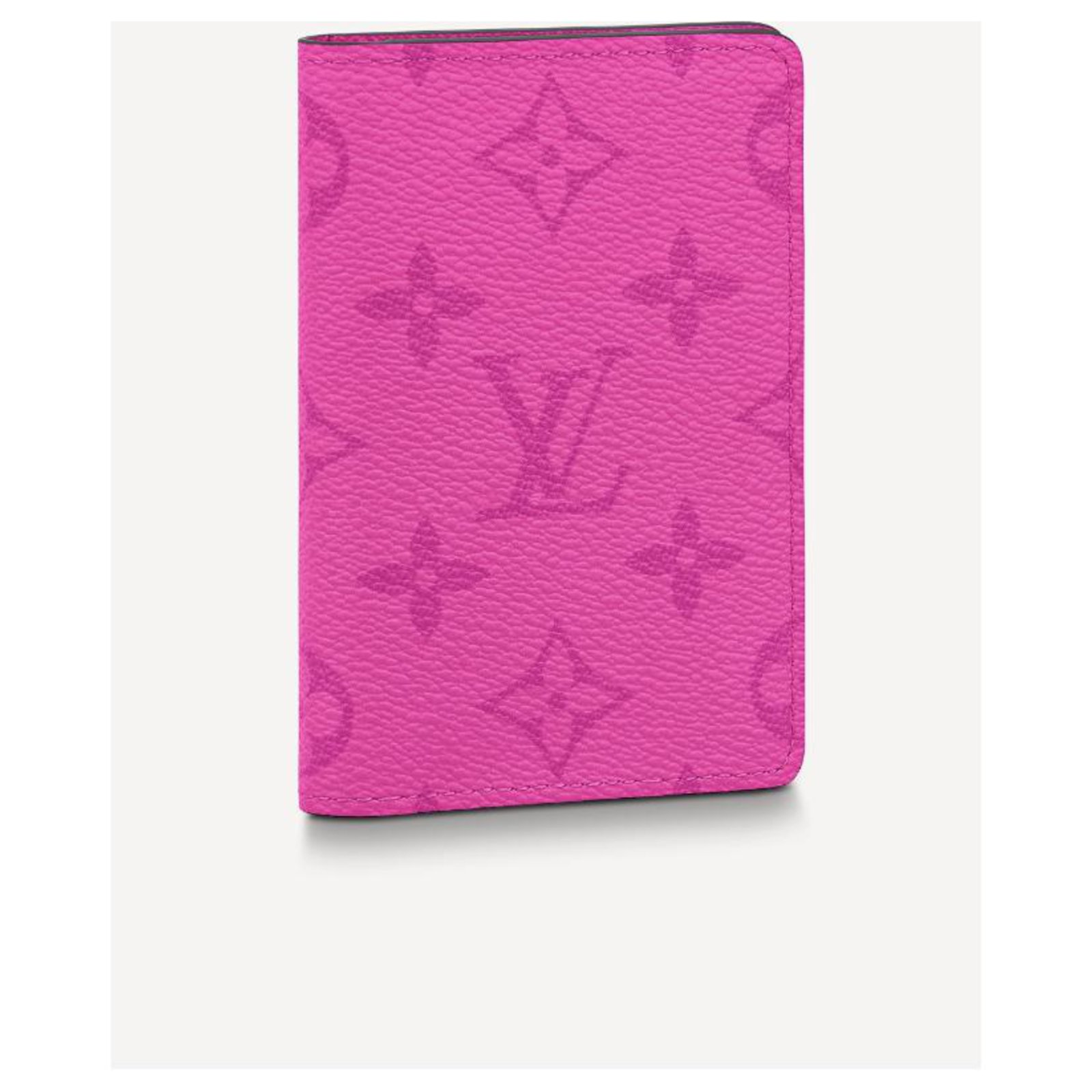 green and pink louis vuittons wallet