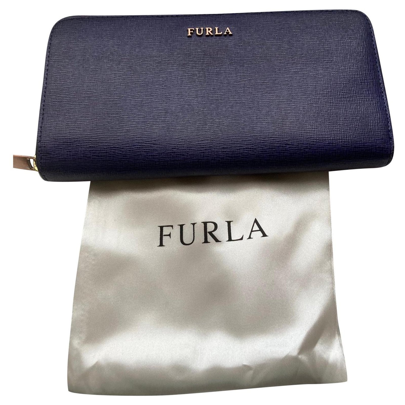 Furla Babylon XL Leather Ziparound Wallet