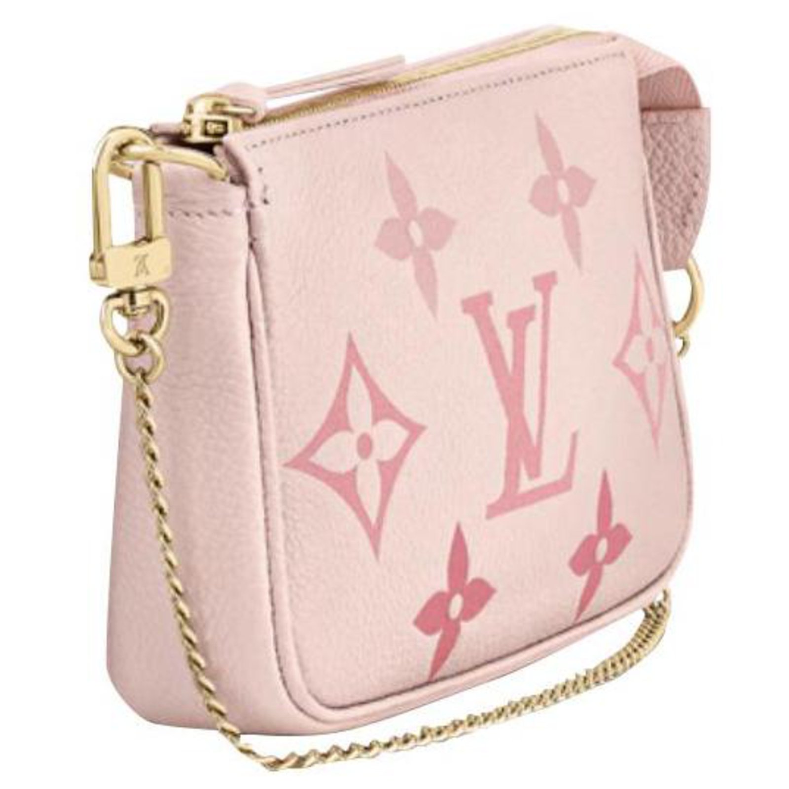 Louis Vuitton, Bags, Preloved Louis Vuitton Monogram Roses Pochette  Accessories